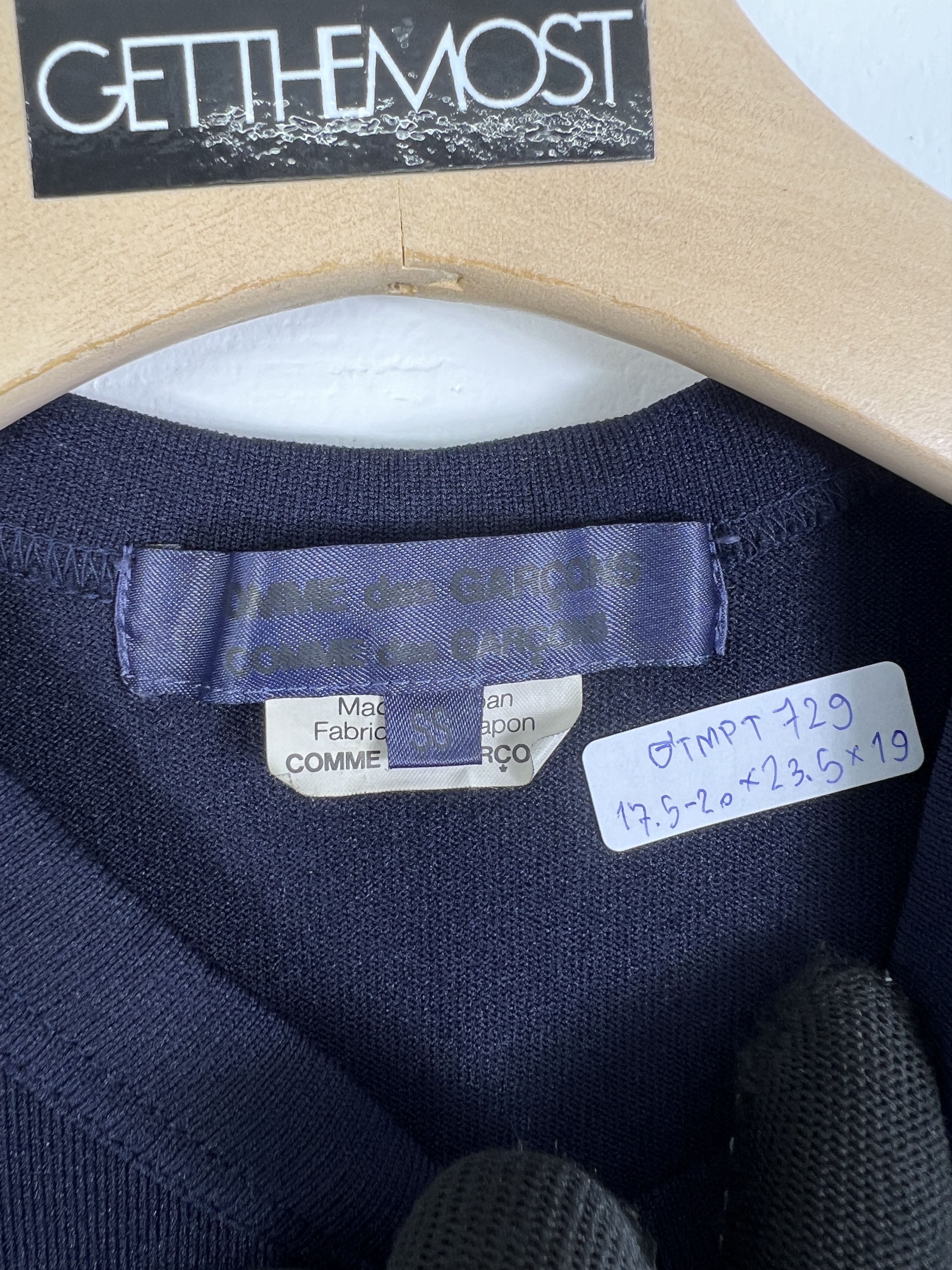 Comme des Garcons COMME des GARÇONS AD2007 Polyester Blouse (S) GTMPT729 Size S / US 4 / IT 40 - 2 Thumbnail