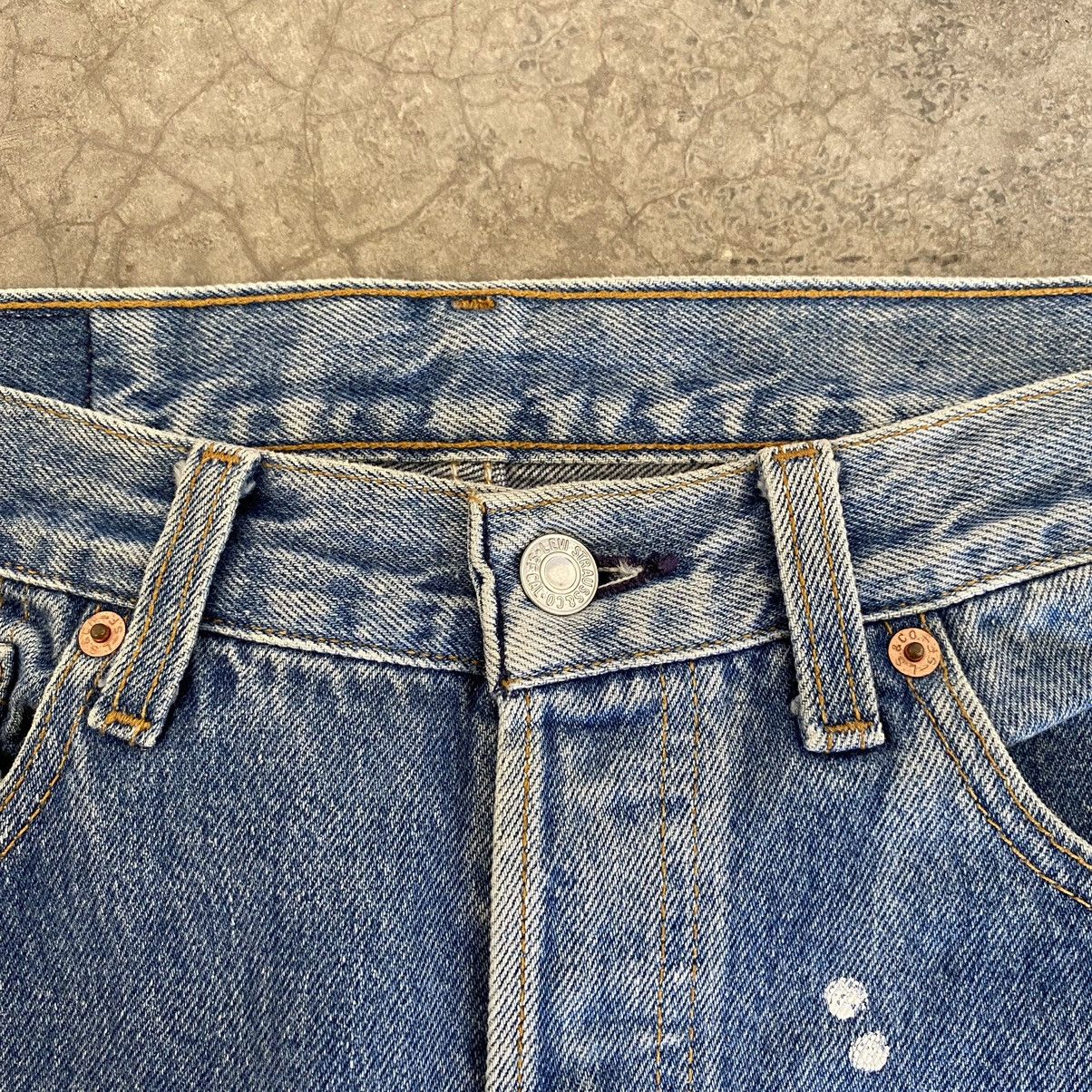 Levi's Vintage Late 80’s Levis 501 Distressed Painter Jeans Size US 33 - 13 Thumbnail