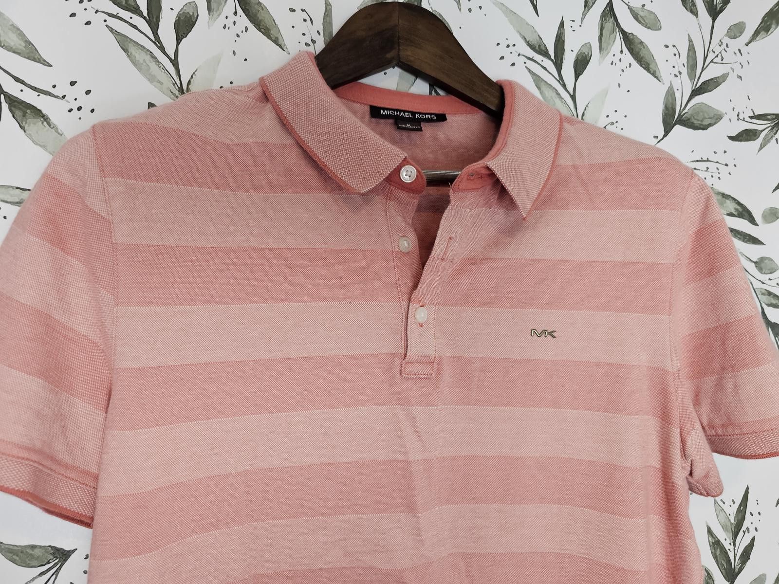Michael Kors Michael Kors Top Peach Mens Size M Collar Shirt Size 36R - 4 Thumbnail