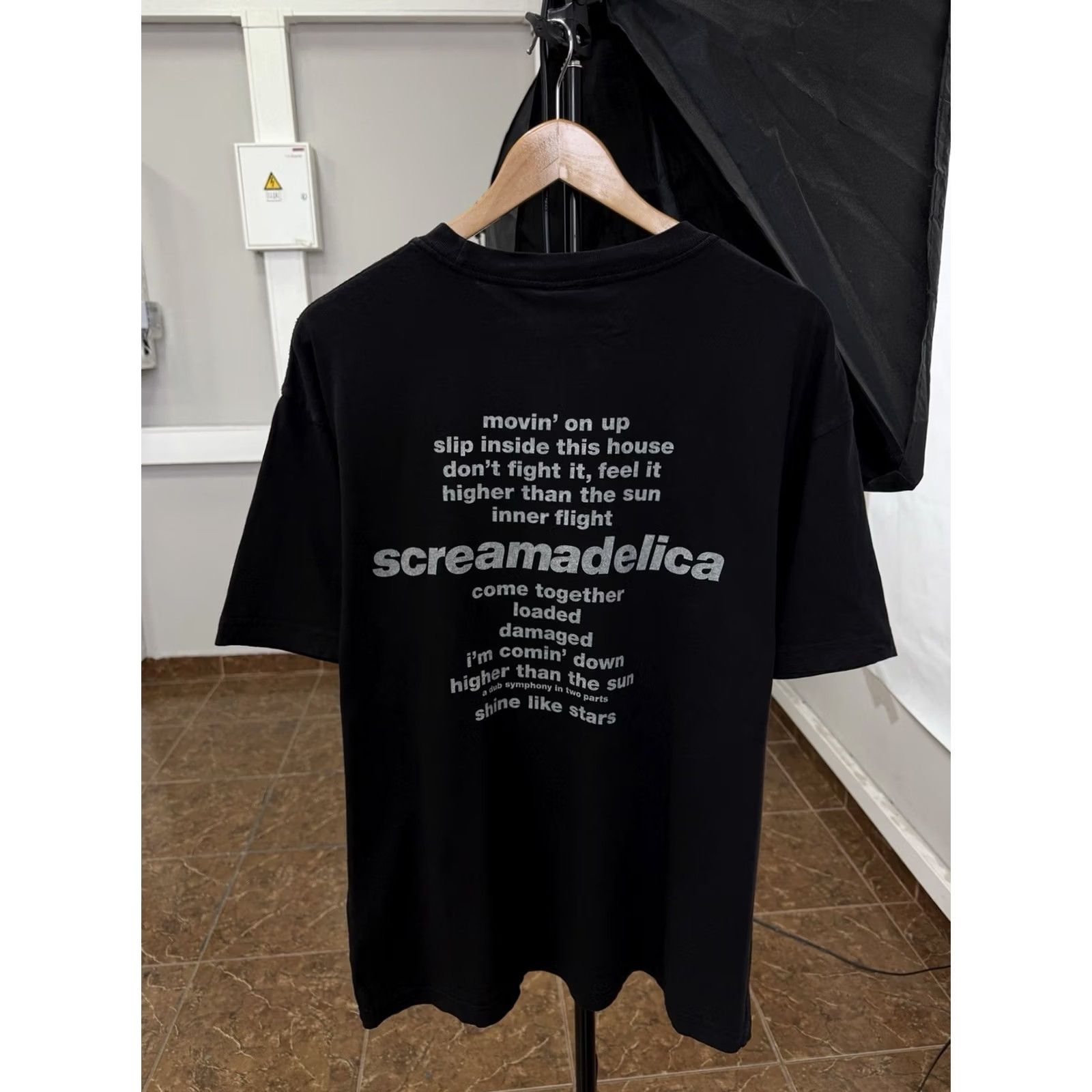 Vintage VINTAGE Primal Scream Screamadelica Rock Band T-Shirt Black L Mens Size US L / EU 52-54 / 3 - 2 Thumbnail