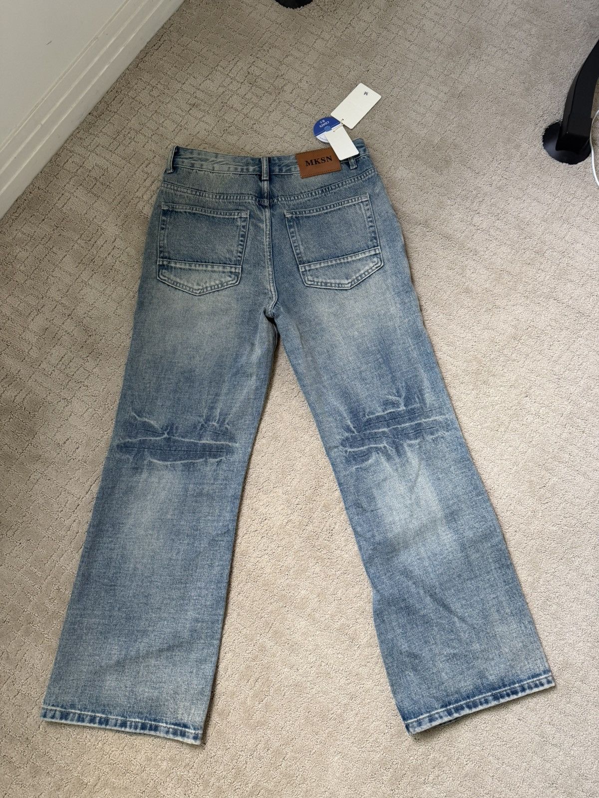 Other Washed Bootcut Blue Denim Size US 31 - 2 Thumbnail