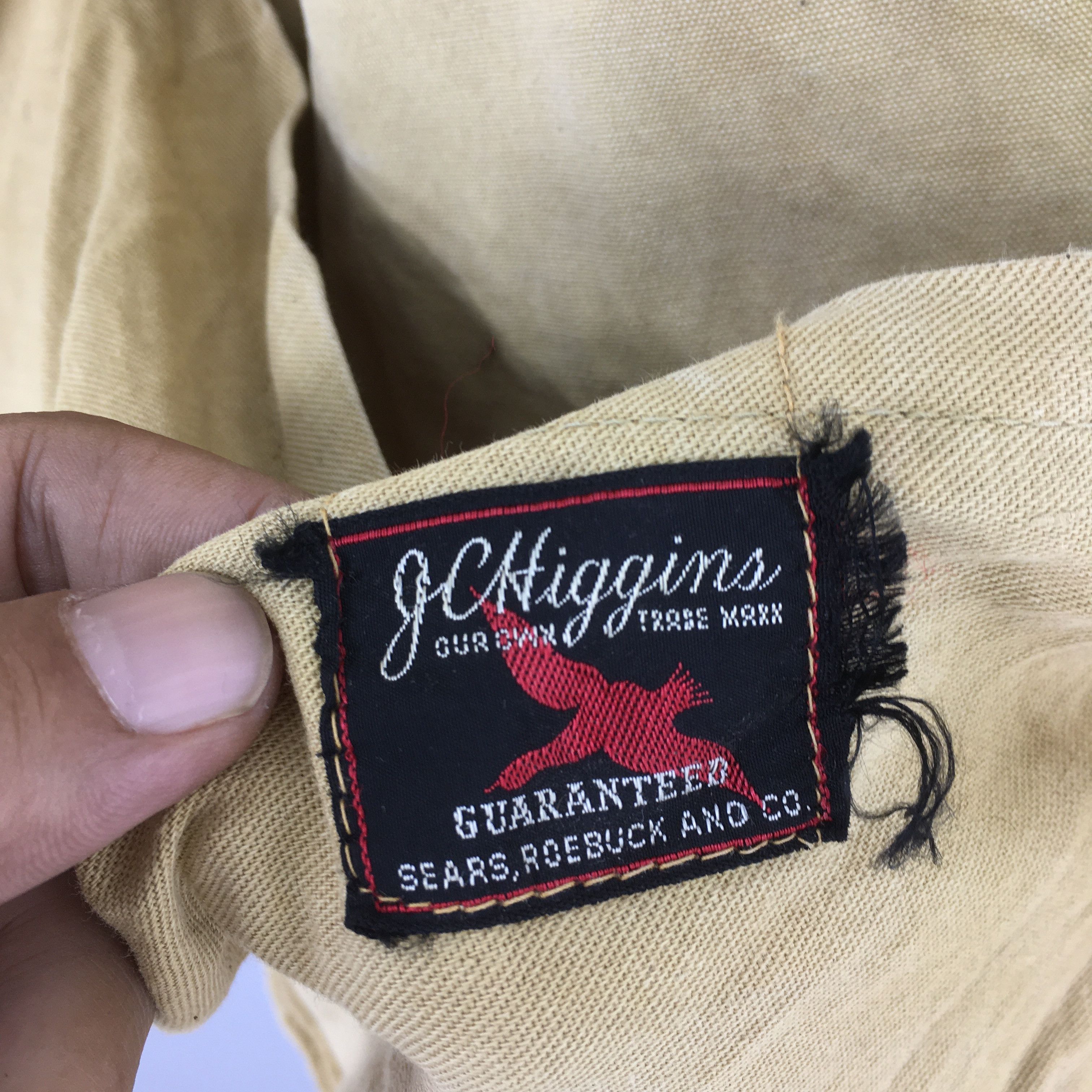 Sears Vintage 1950's J.C. Higgins Sears Brown Hunting Jacket M Size US M / EU 48-50 / 2 - 8 Thumbnail