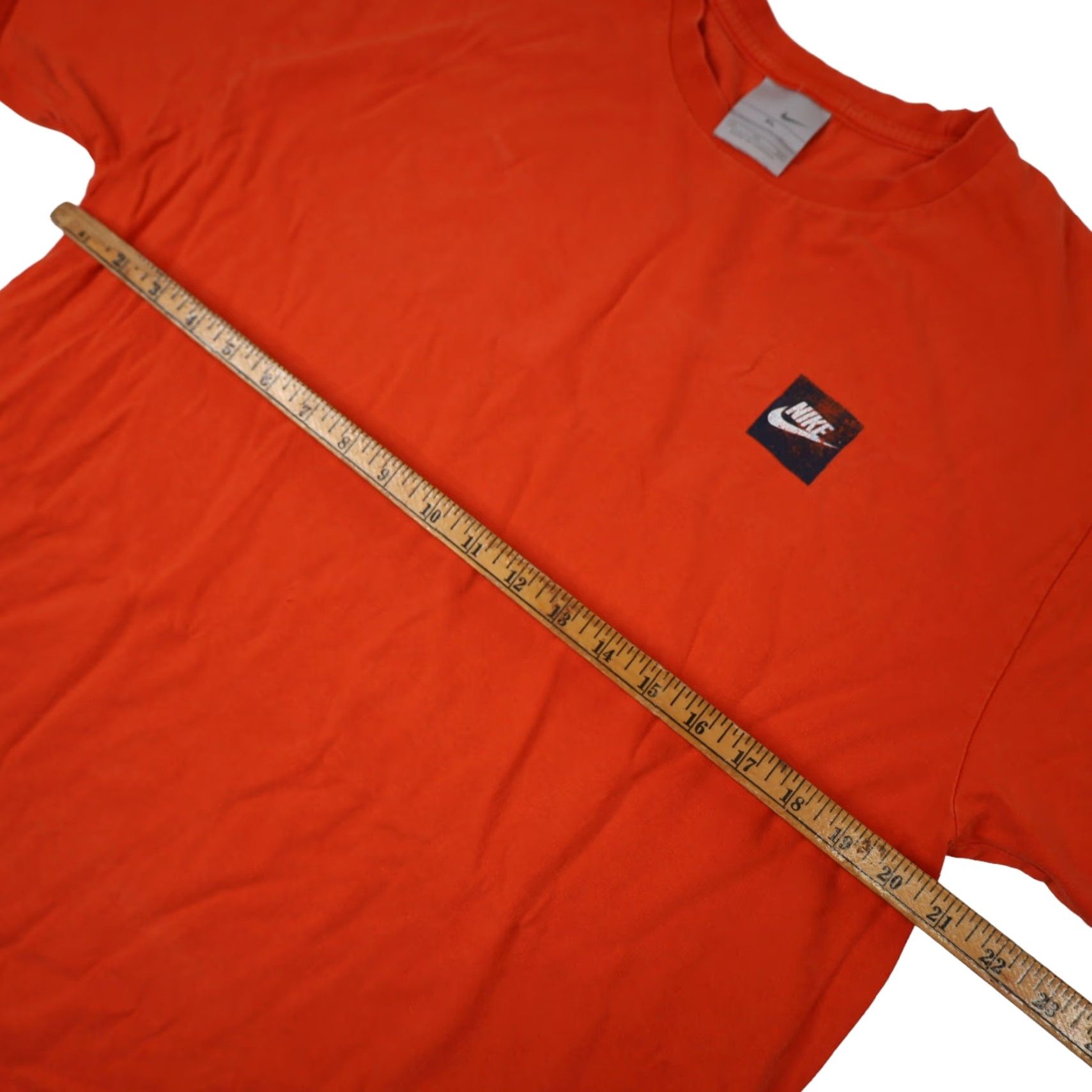 Nike VINTAGE Nike "Original, Not Copied" XL T-Shirt Mens Orange Graphic OLDER 90s? Size US XL / EU 56 / 4 - 6 Thumbnail