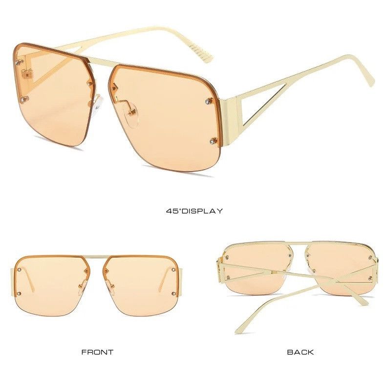 Other Retro Design Vintage Style Sunglasses y2k Size ONE SIZE - 3 Thumbnail
