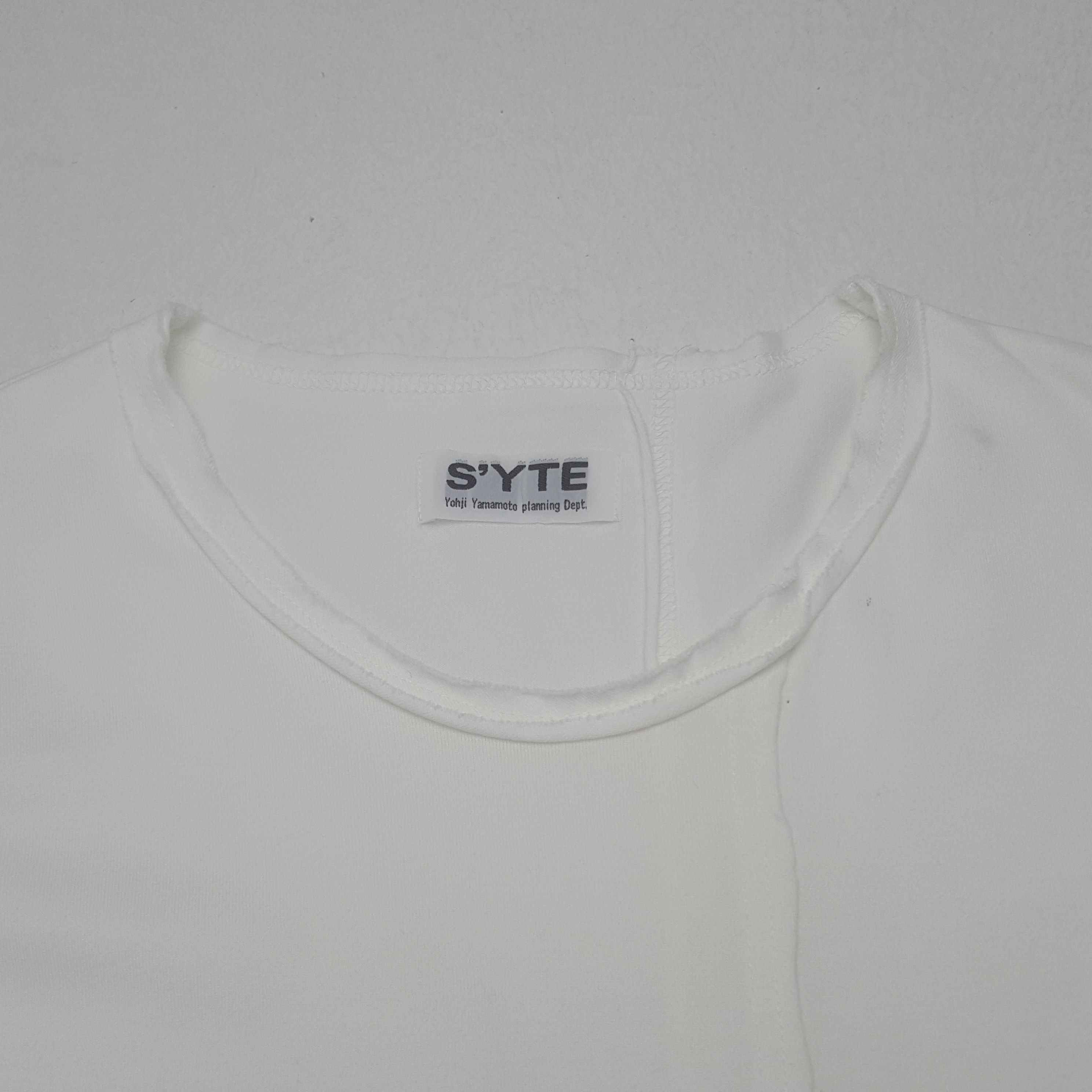 Vintage × Yohji Yamamoto Vintage Yohji Yamamoto Japanese Designer Tshirt Size US XL / EU 56 / 4 - 4 Thumbnail