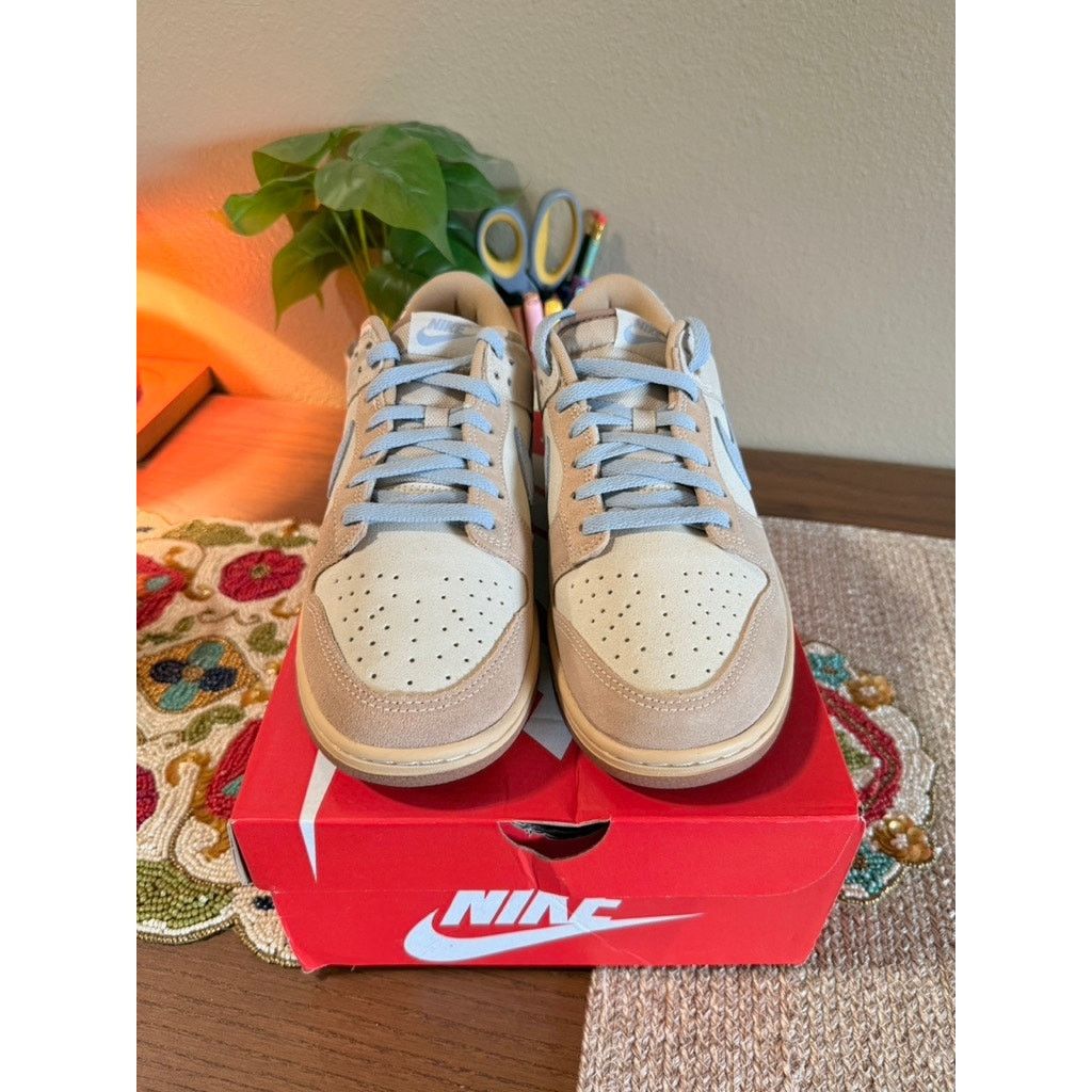 Nike Nike Dunk Low Sanddrift Light Armory Blue Coconut Milk Sail Size US 10 / EU 43 - 3 Thumbnail