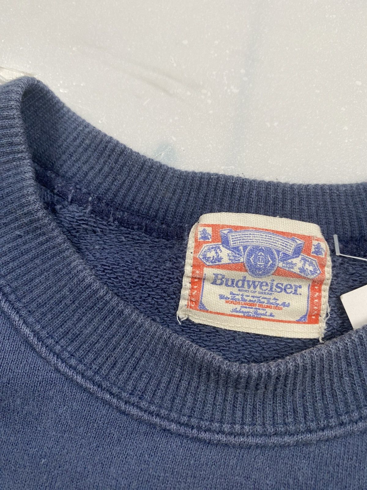 Budweiser Vintage 90s Budweiser Boxy Crewneck Size US S / EU 44-46 / 1 - 4 Thumbnail