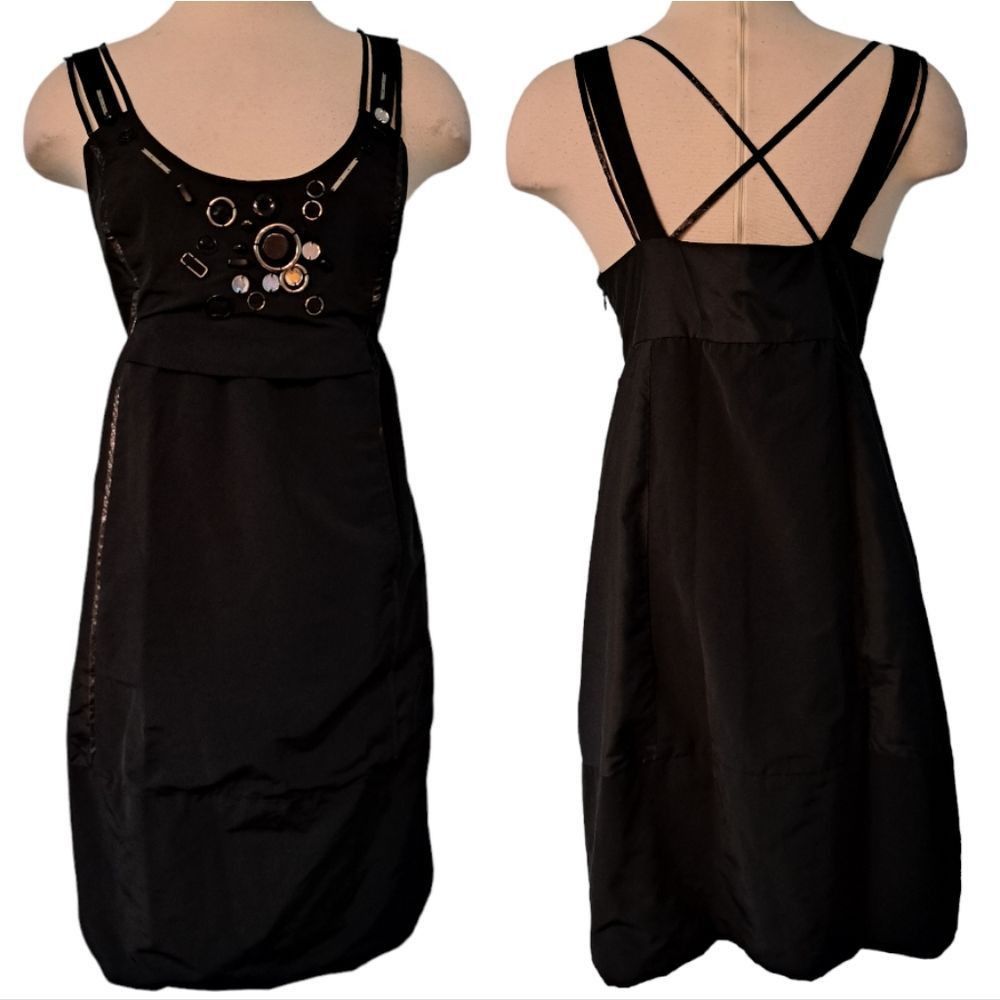 Other Mint Jodi Arnold Whimsygoth Gothic Embellished Silk Blend Dr Size M / US 6-8 / IT 42-44 - 1 Thumbnail