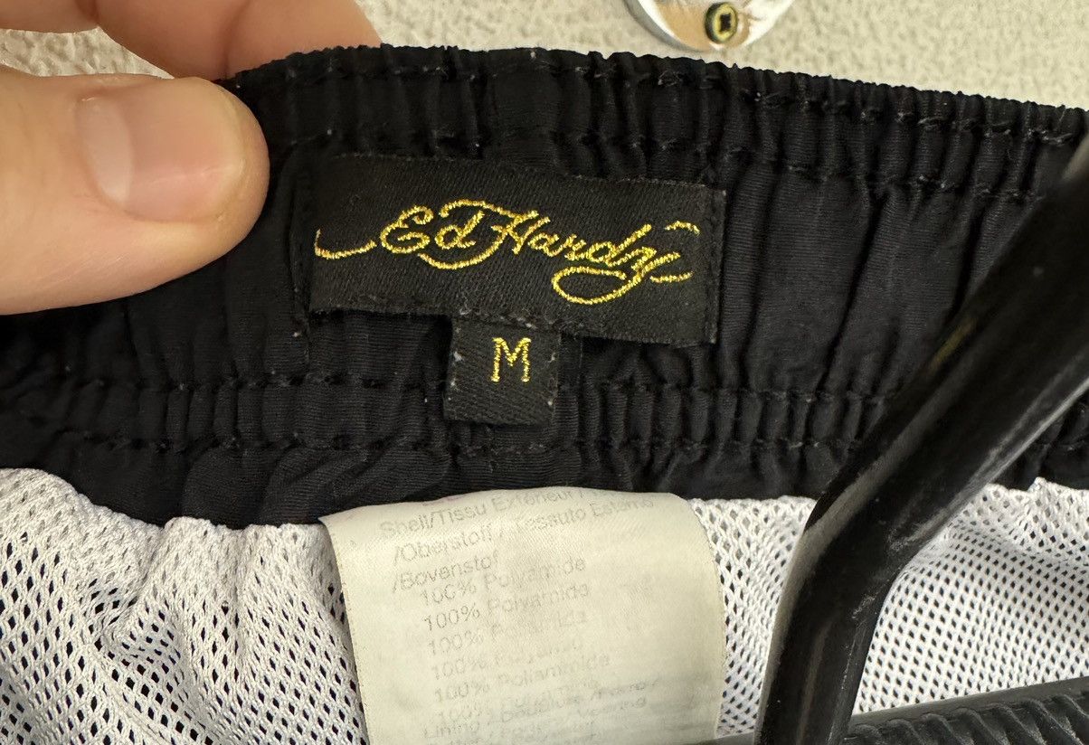 Ed Hardy Ed Hardy black nylon shorts M dz Size US 32 / EU 48 - 5 Thumbnail