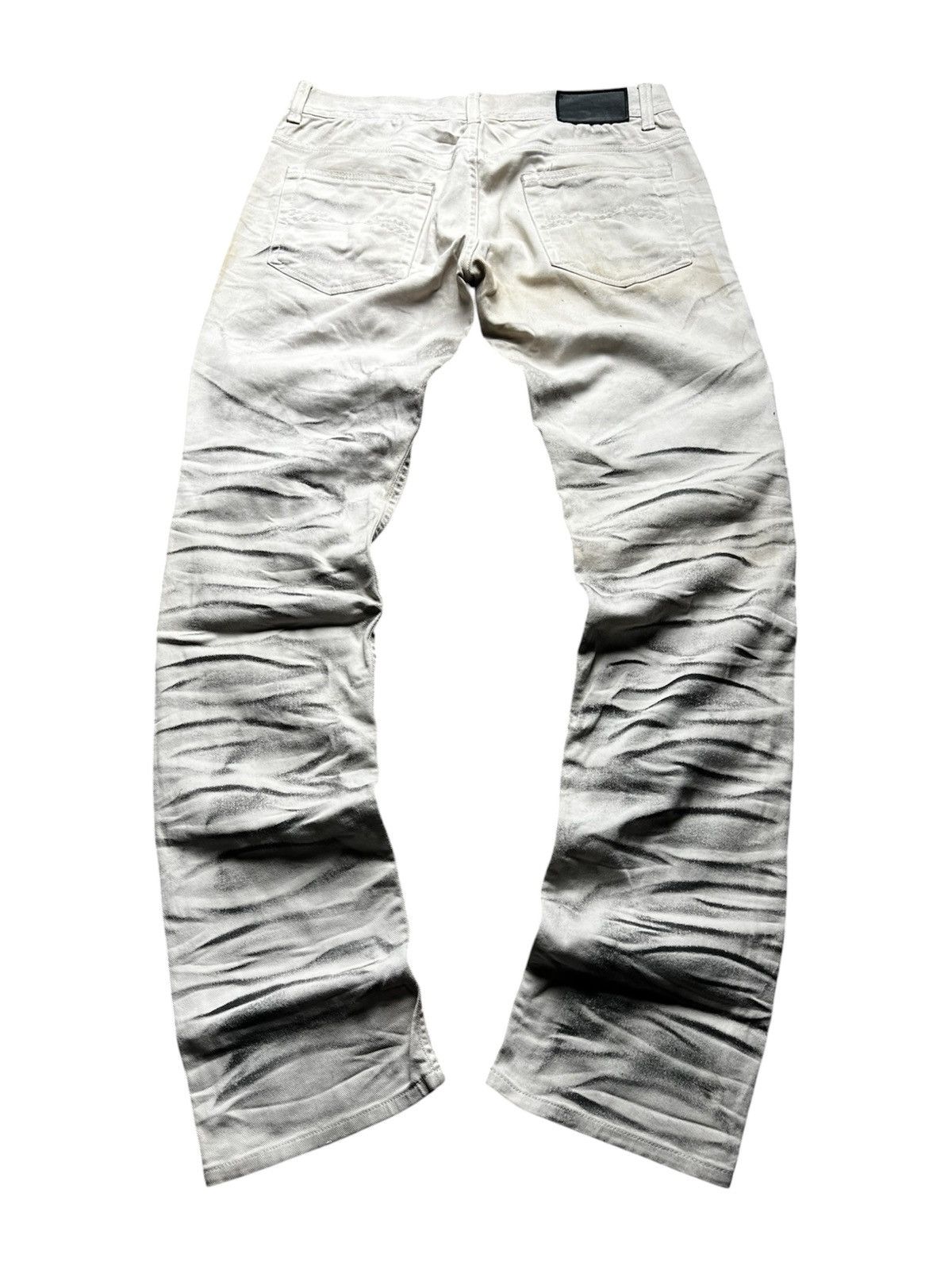 If Six Was Nine Midas Whiskered Destroyed Distressed Pants Size US 34 / EU 50 - 2 Thumbnail