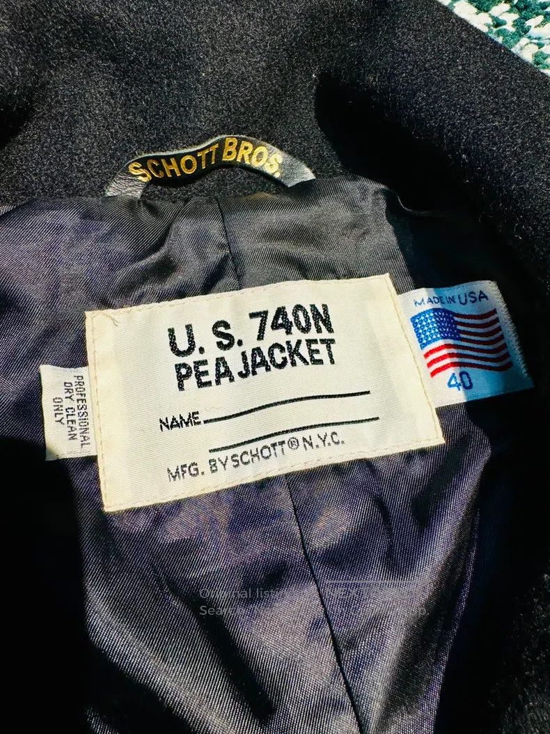 Other Single-breasted woolen 740 navy deck uniform Size US L / EU 52-54 / 3 - 3 Thumbnail