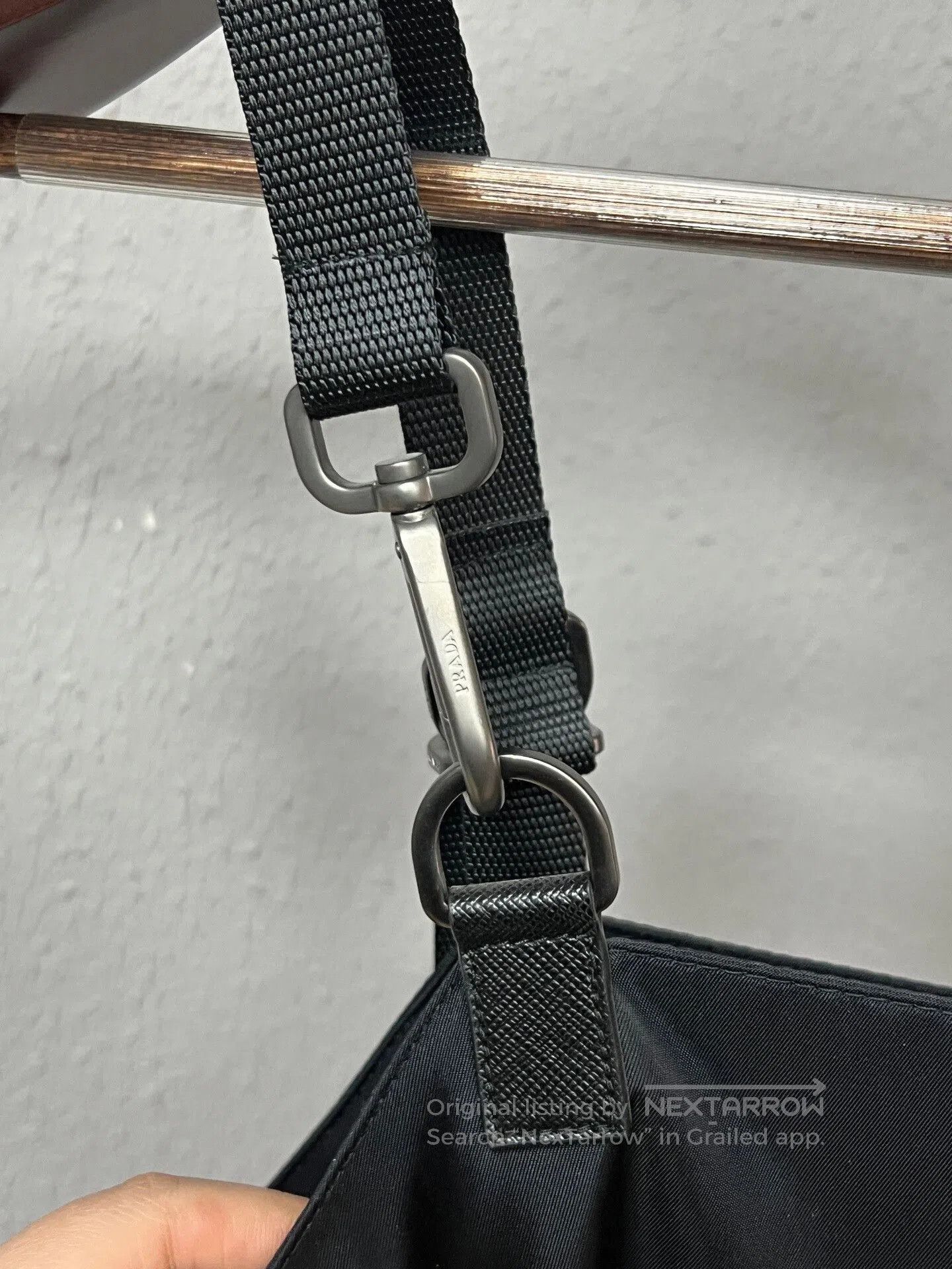 Prada prada black nylon strap skirt. Size ONE SIZE - 5 Thumbnail