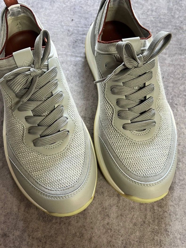 Loro Piana LORO PIANA Sneaker upper is made of shear wool Size US 9 / EU 42 - 4 Thumbnail