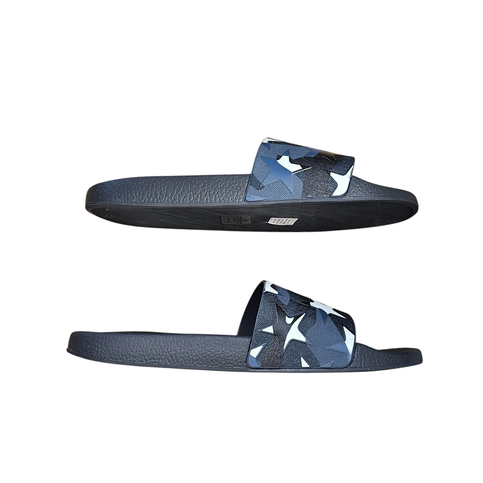 Valentino Valentino Garavani Camo Star Print Rubber Slides Size US 13 / EU 46 - 3 Thumbnail