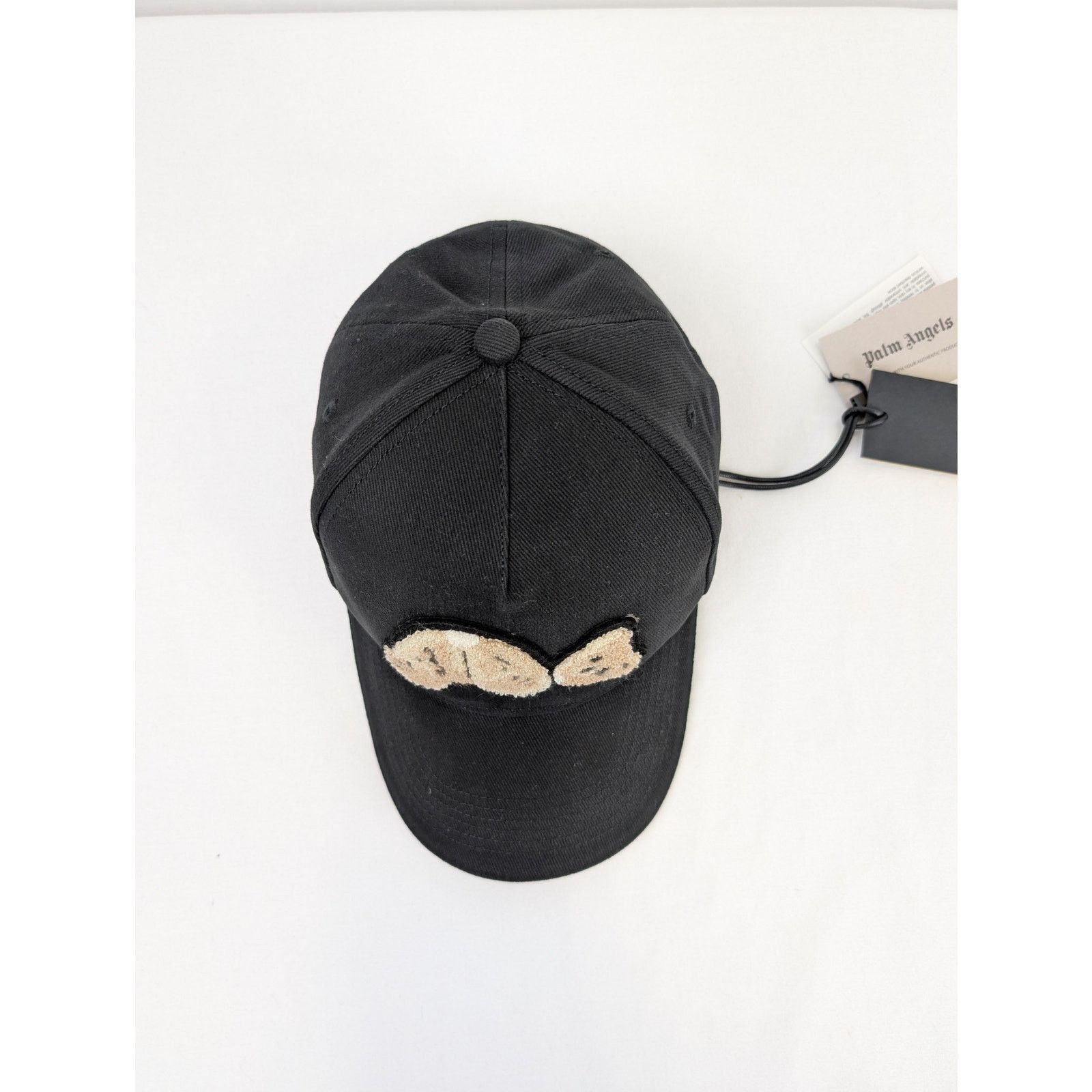 Palm Angels o1rshd1 Size: OS / PA Teddy Bear Cap / Hat in Black/Brown Size ONE SIZE - 3 Thumbnail
