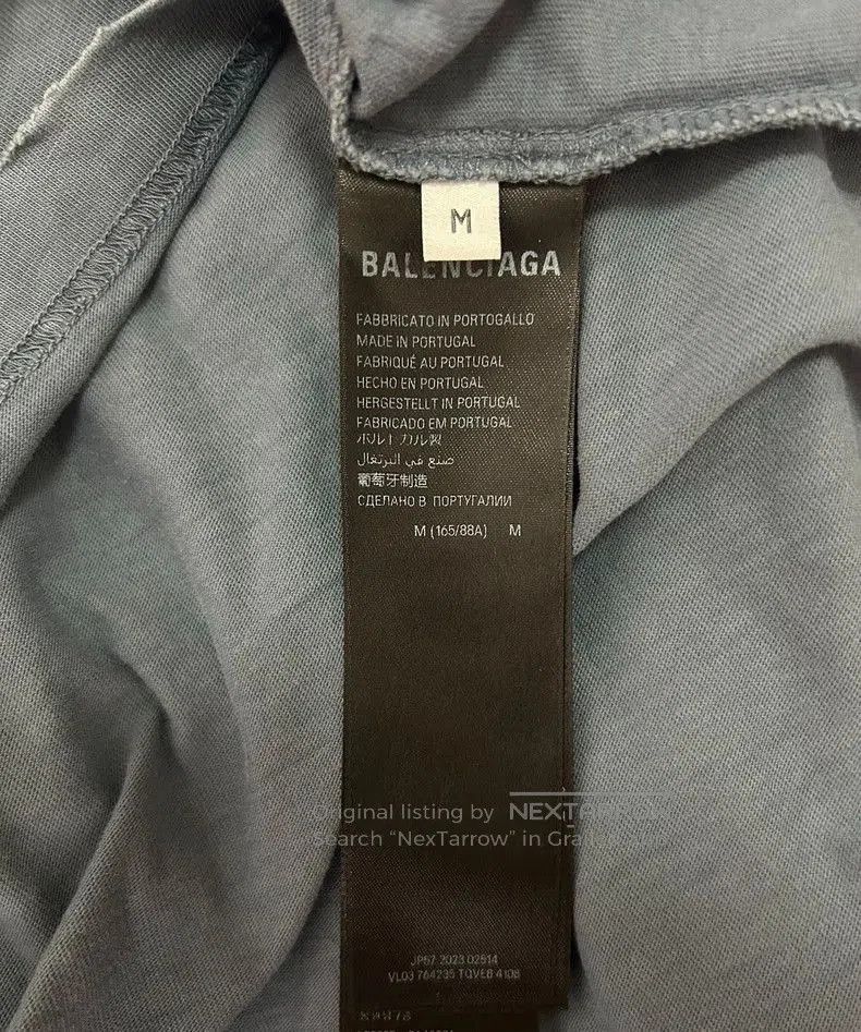 Balenciaga Balenciaga SNBN Oversized Diamond Letter Tee. Size US M / EU 48-50 / 2 - 4 Thumbnail