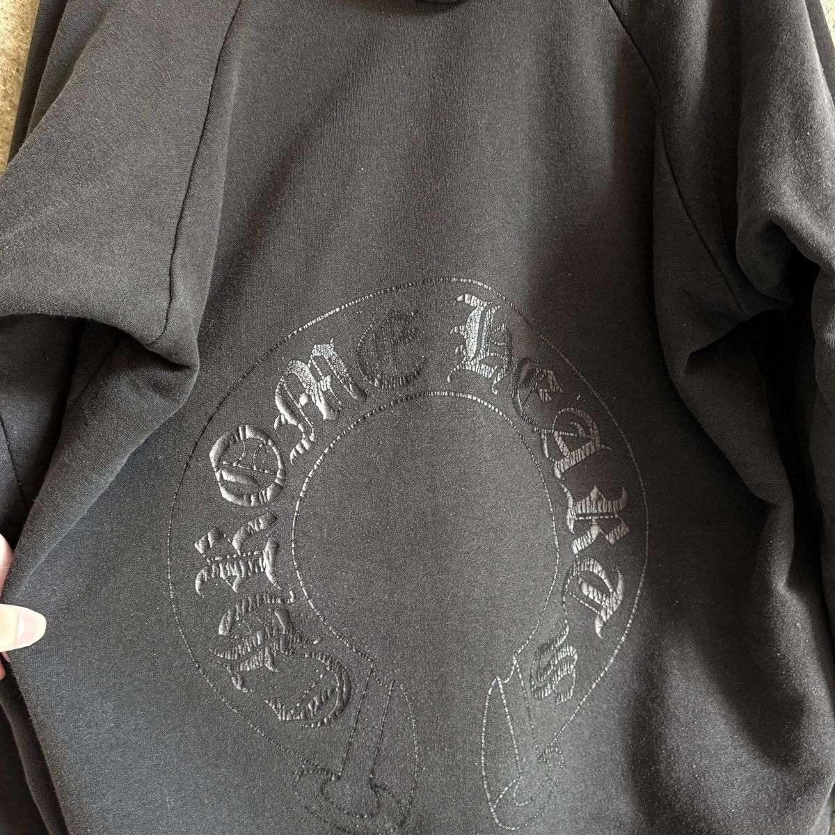 Chrome Hearts Vintage Chrome Hearts FuckYou Horseshoe Thermal Lined Hoodie Size US M / EU 48-50 / 2 - 6 Thumbnail