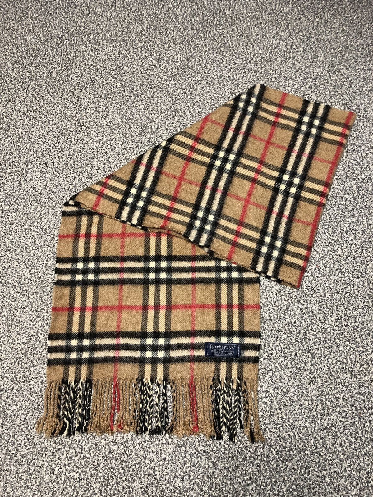 Burberry Vintage Burberry Scarf / Muffler / Neckwear Cashmere Size ONE SIZE - 5 Thumbnail