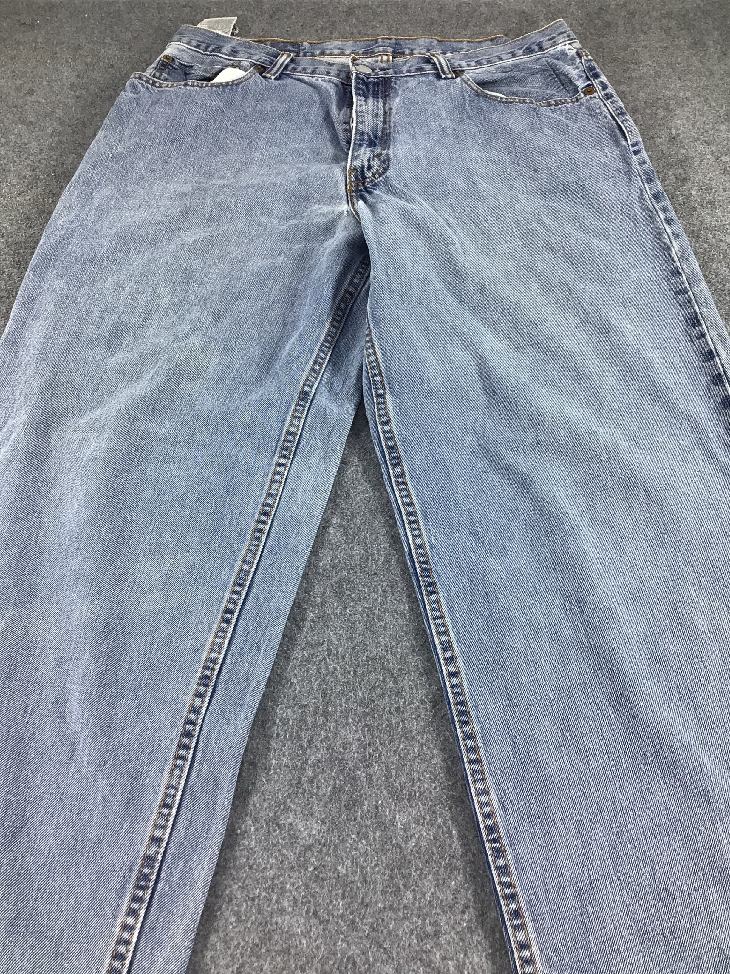 Levi's Vintage Levis 560 Jeans Faded Blue Denim -J542 Size US 36 / EU 52 - 3 Thumbnail