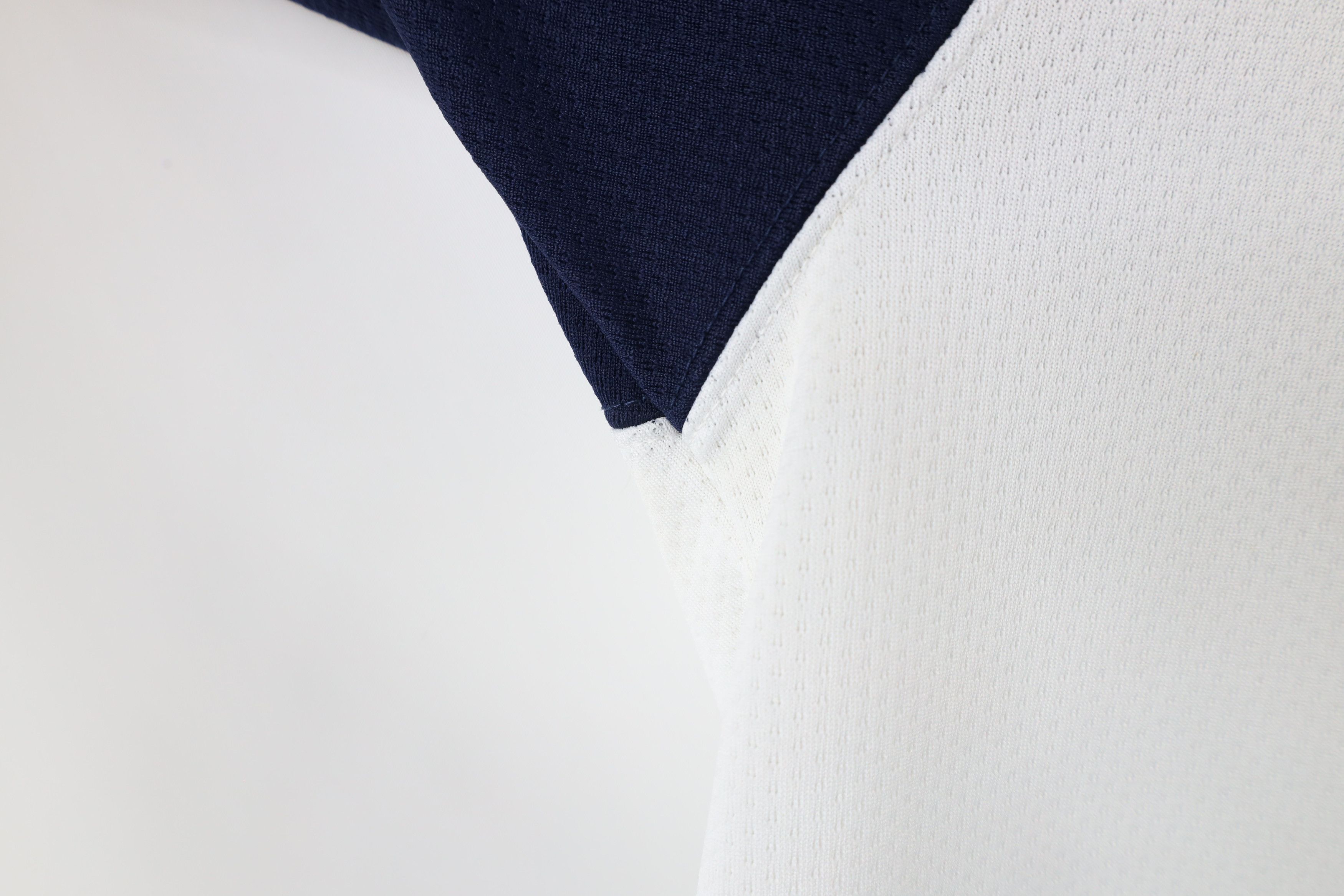 Tommy Hilfiger × Vintage Vintage 90s Tommy Hilfiger Spell Out Baseball Jersey White Size US L / EU 52-54 / 3 - 14 Thumbnail