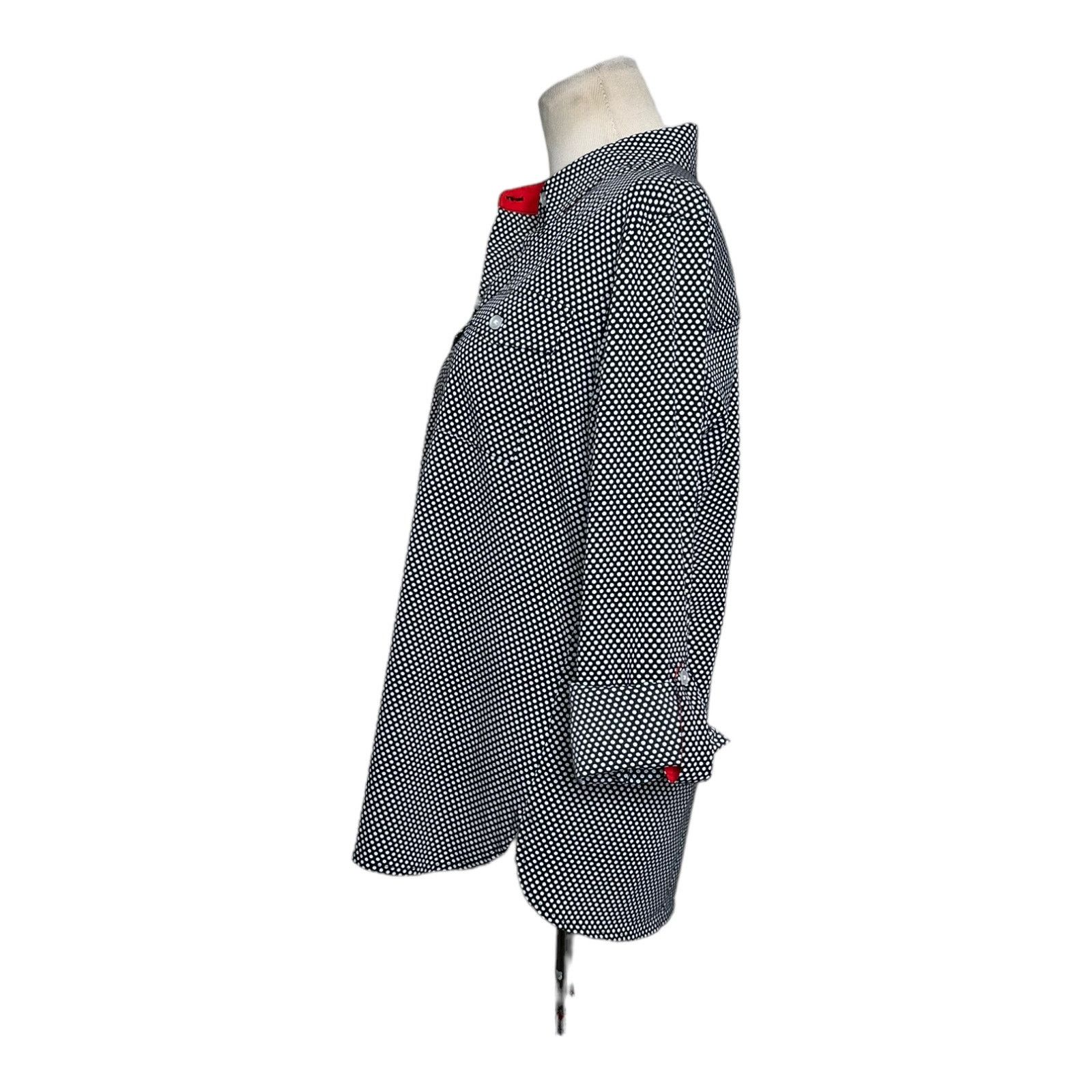 Jones New York Jones New York black white polka dots buttoned shirt size M Size M / US 6-8 / IT 42-44 - 8 Thumbnail