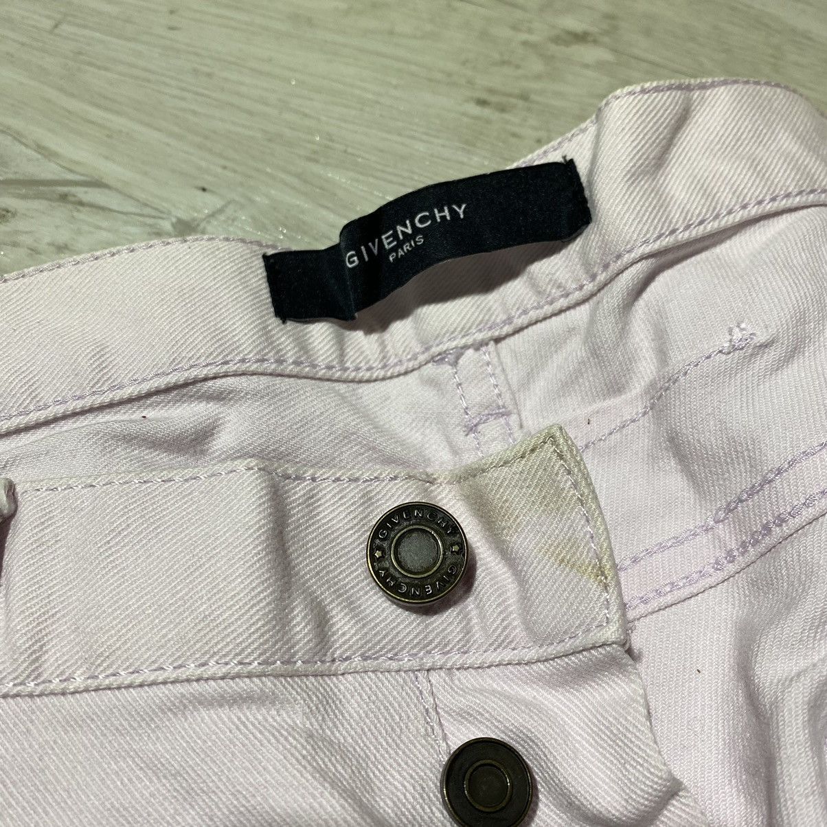 Designer × Givenchy Givenchy Light Pink Slim Jeans Size US 33 - 9 Thumbnail