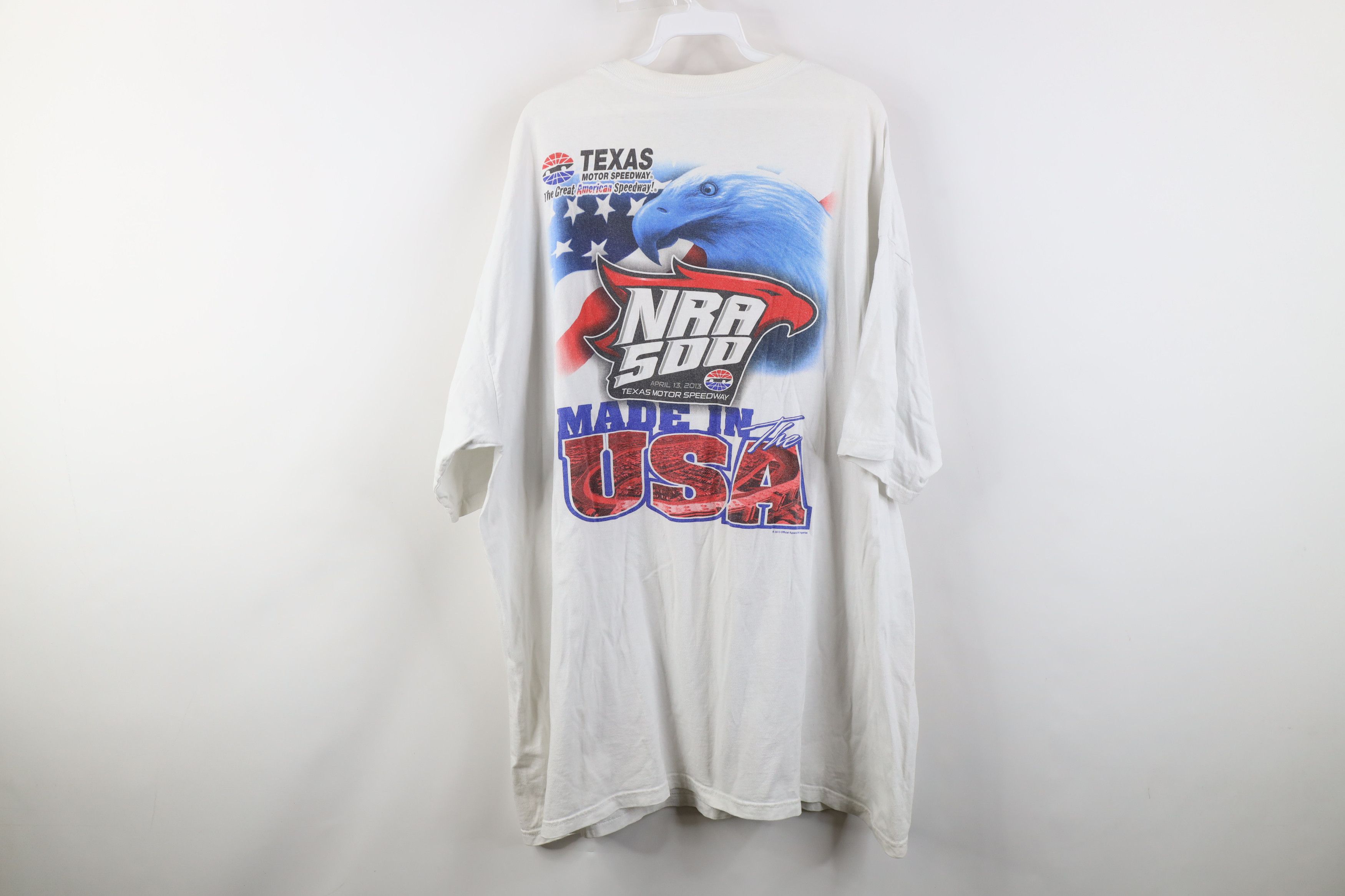 Vintage Vintage Y2K NASCAR Motor Speedway Racing T-Shirt White USA Size US XXL / EU 58 / 5 - 14 Thumbnail