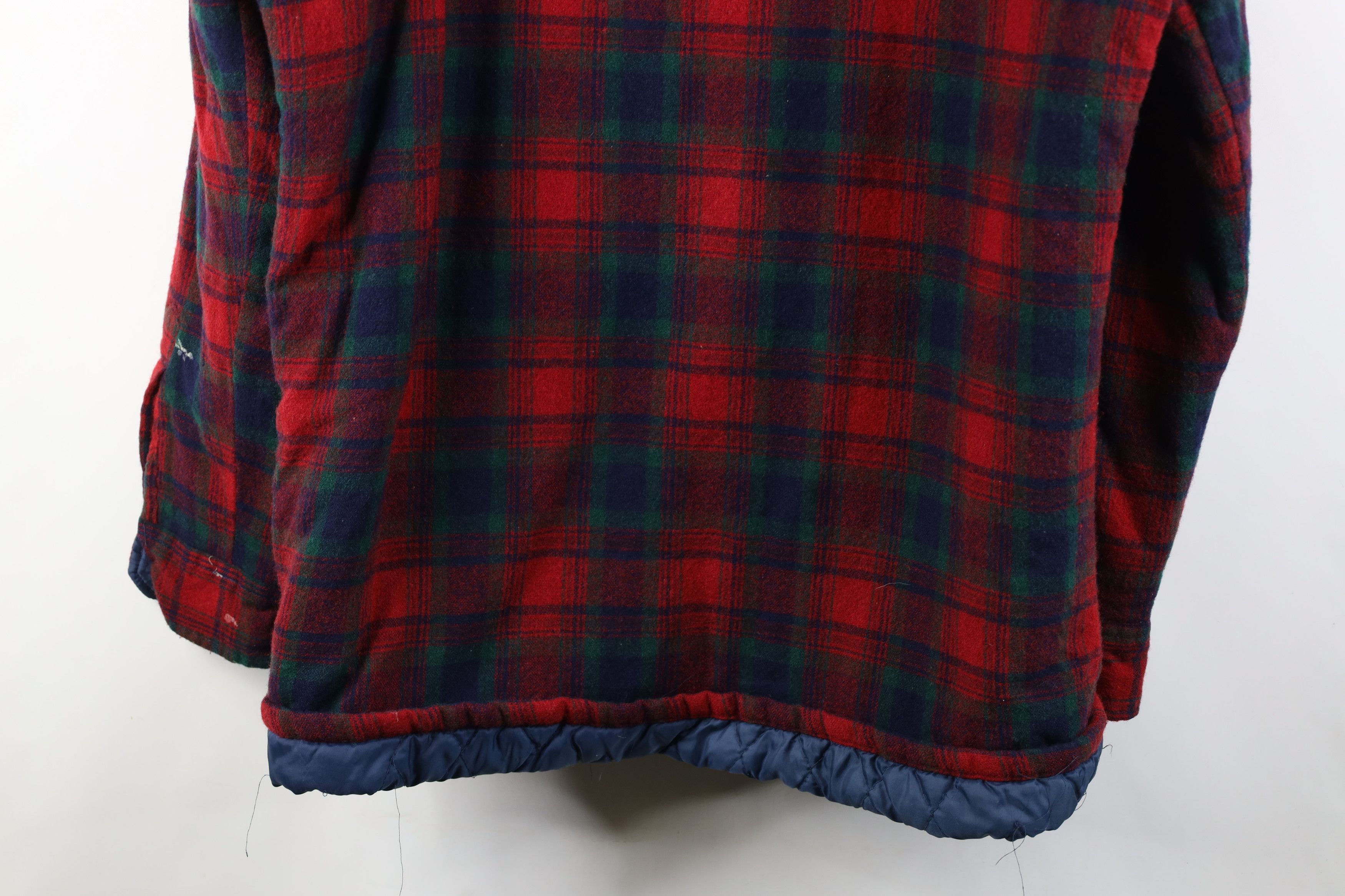 Vintage Vintage 70s Streetwear Quilted Button Shirt Jacket Jac Shirt Size US XL / EU 56 / 4 - 15 Thumbnail