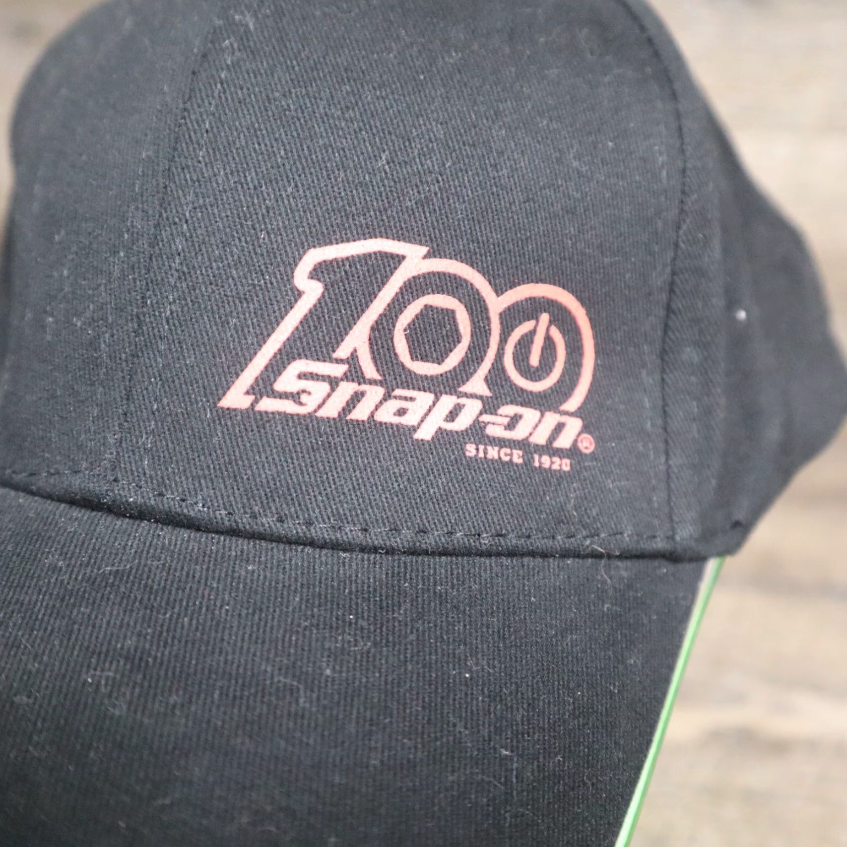 Vintage Snap-On Tools Hat BaseBall Adult Adjustable Black Mens Size ONE SIZE - 2 Thumbnail