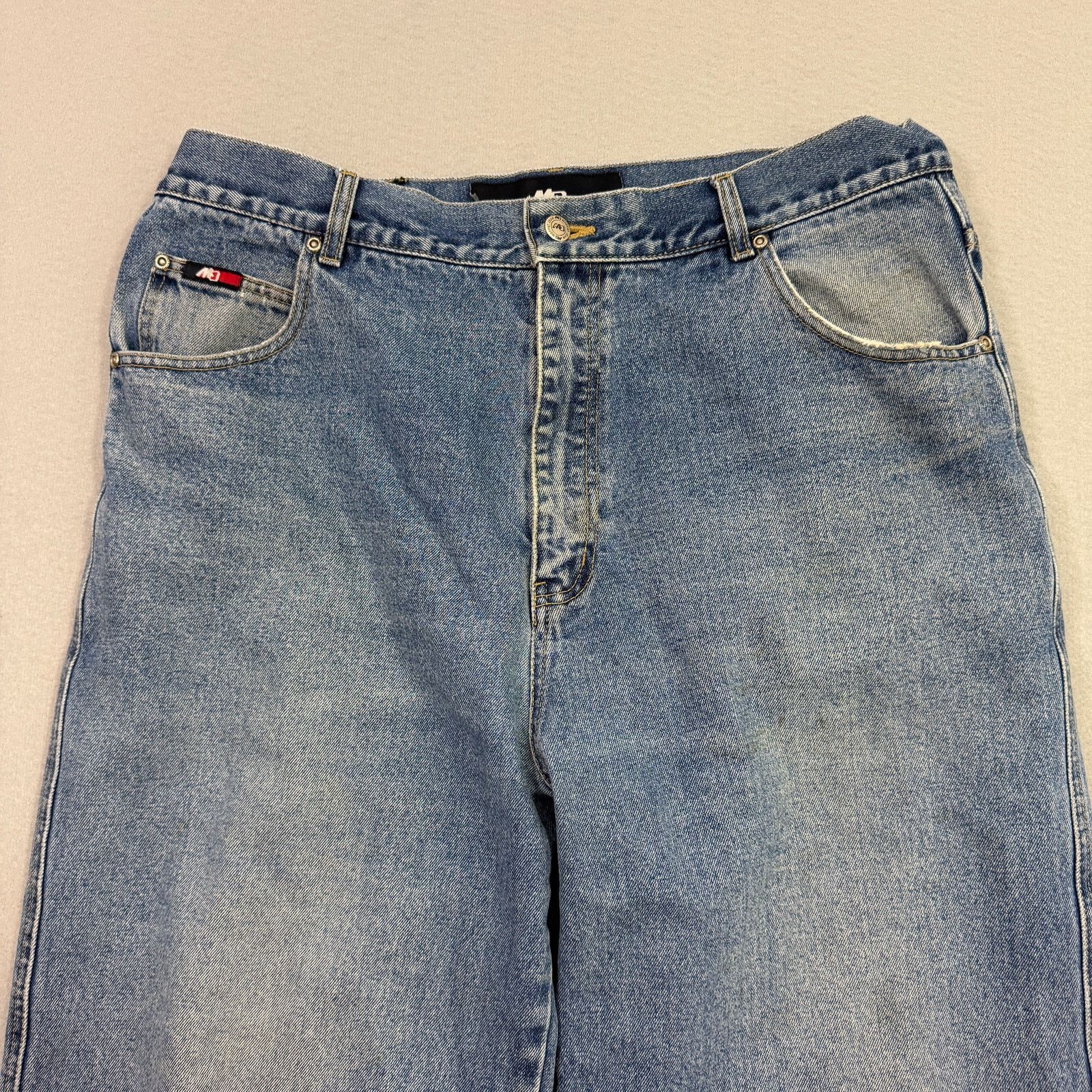 Vintage Vintage Moffat Jean Shorts Men's 38 Blue 13" Inseam Jorts Size US 38 / EU 54 - 2 Thumbnail