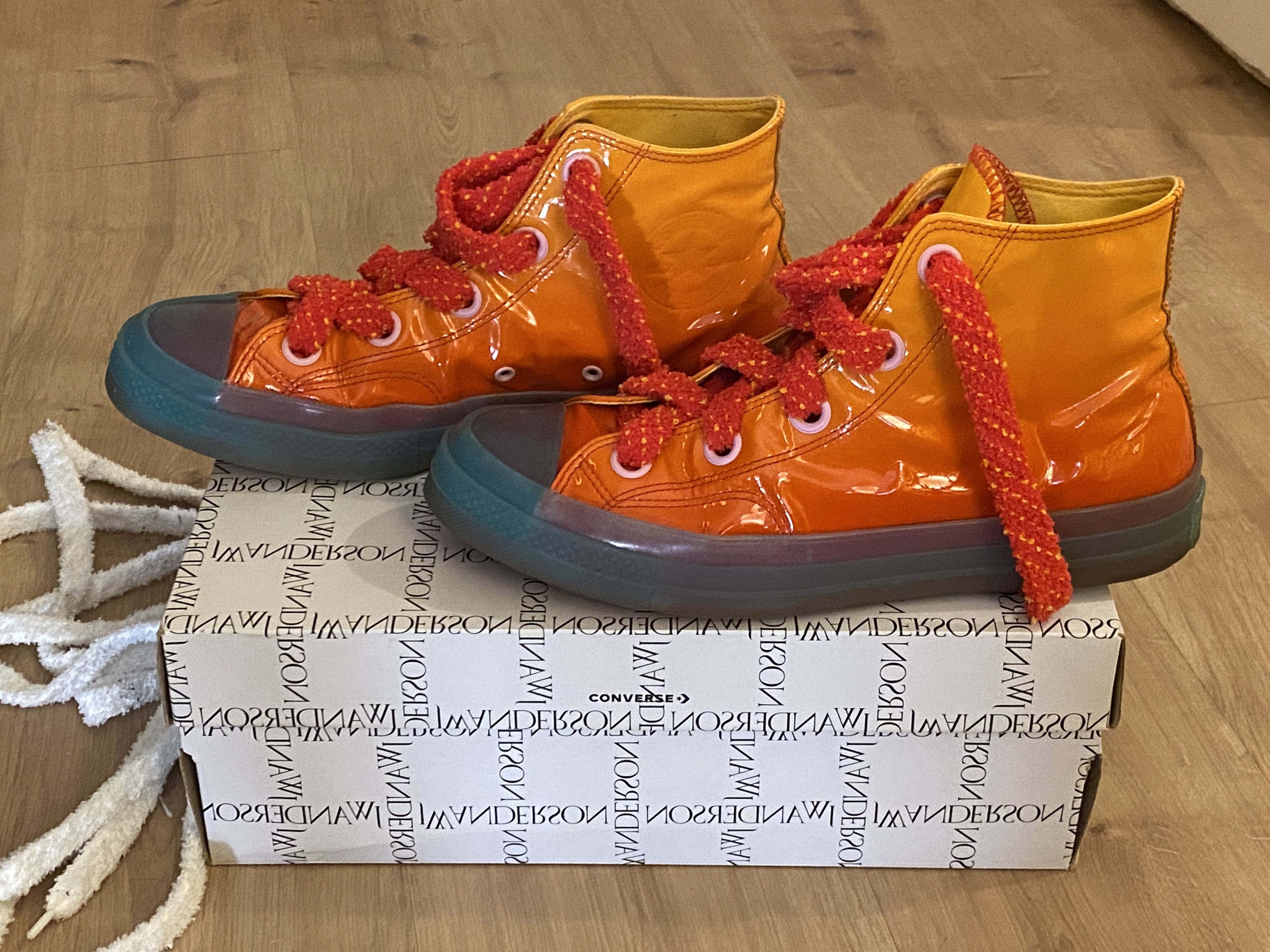 Converse × JW Anderson Converse x JW Anderson - Chuck Taylor Toy Kumquat Size US 11 / EU 44 - 6 Thumbnail