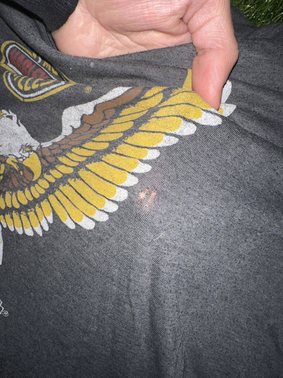 Harley Davidson × Vintage Vintage Harley Davidson Motorcycles Tee Shirt Size US M / EU 48-50 / 2 - 3 Thumbnail