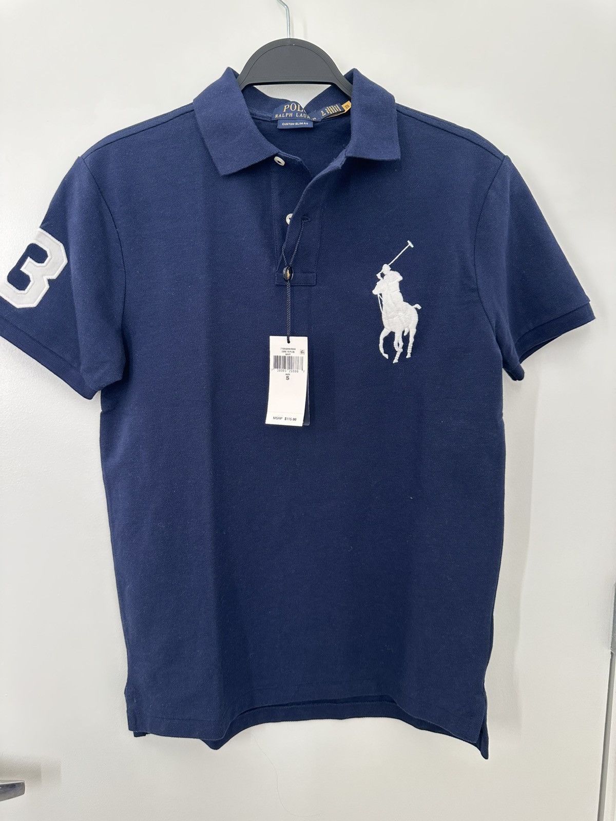 Polo Ralph Lauren Polo Ralph Lauren Custom Slim Fit Big Pony Mesh Size US S / EU 44-46 / 1 - 5 Thumbnail