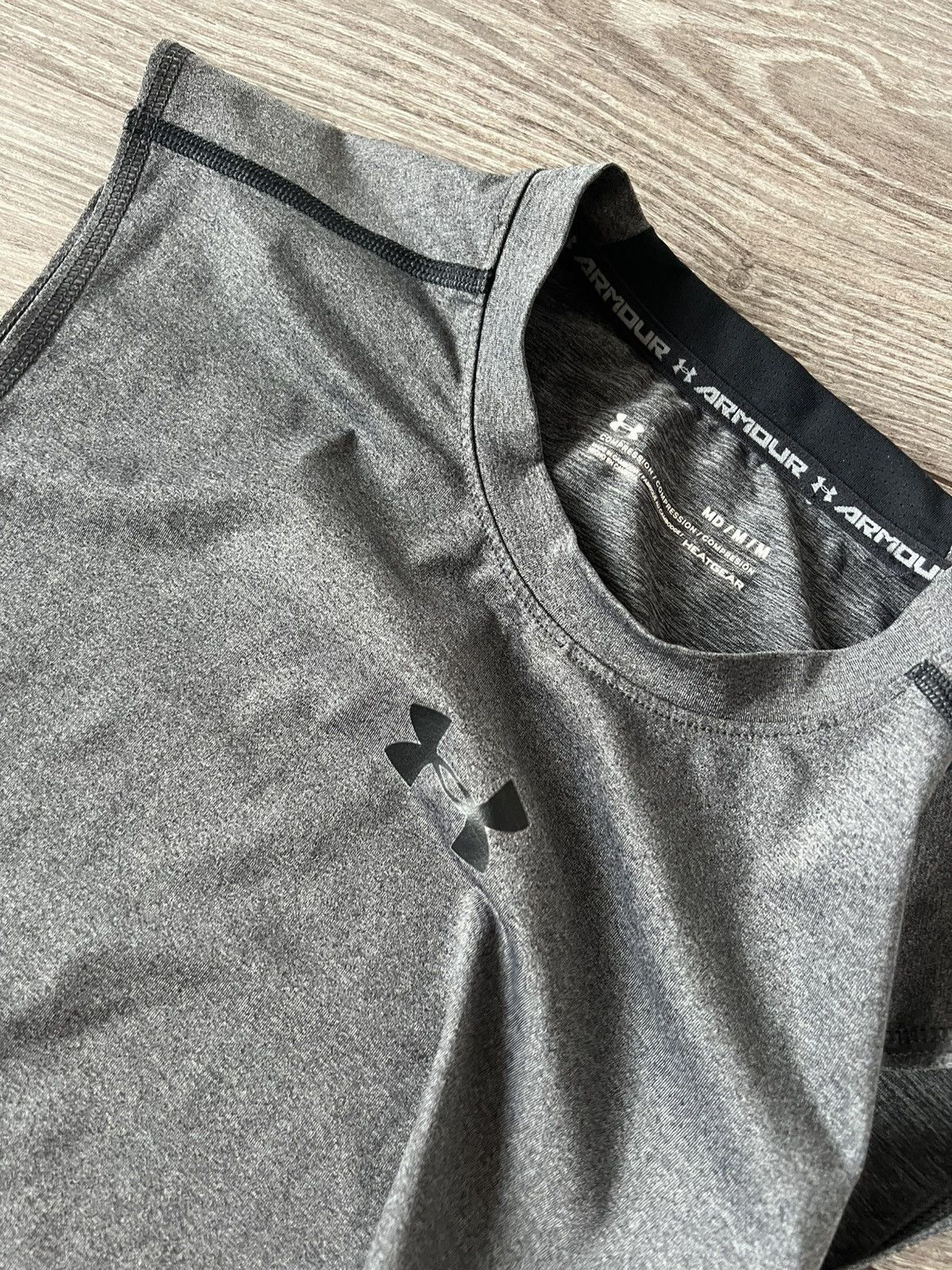 Other × Under Armour Under Armour Central Logo Onix Compression Heatgear Tee Size US M / EU 48-50 / 2 - 10 Thumbnail