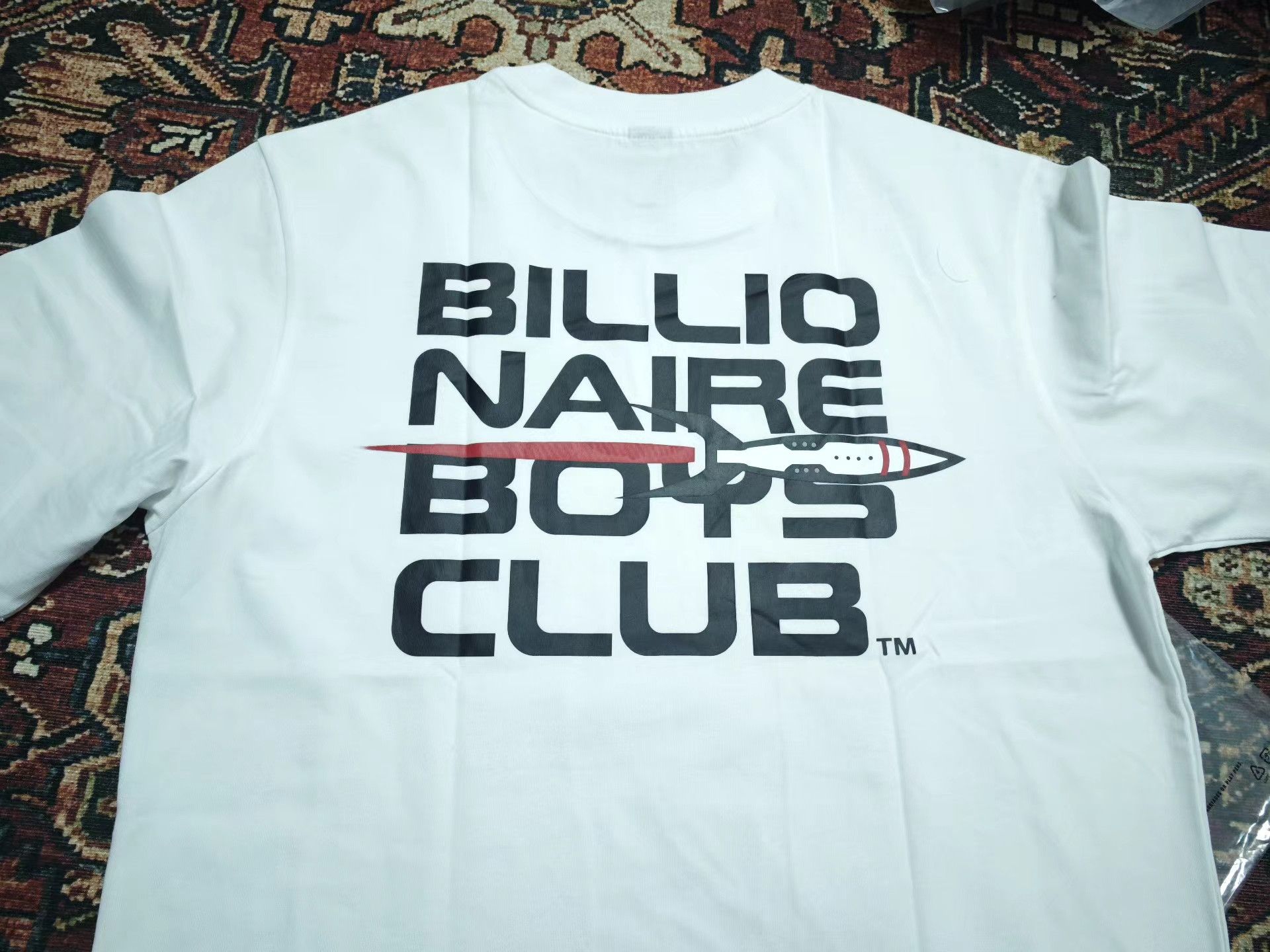 Billionaire Boys Club Billionaire Boys Club new model white short-sleeve t-shirt Size US M / EU 48-50 / 2 - 2 Thumbnail