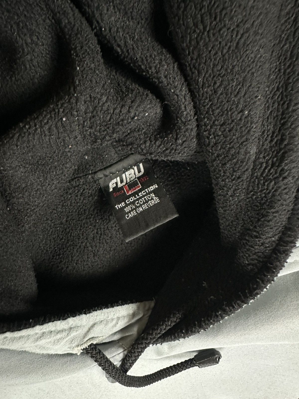 Fubu Fubu Sports Fleece Hooded Jacket Distressed 90S Size US XL / EU 56 / 4 - 13 Thumbnail