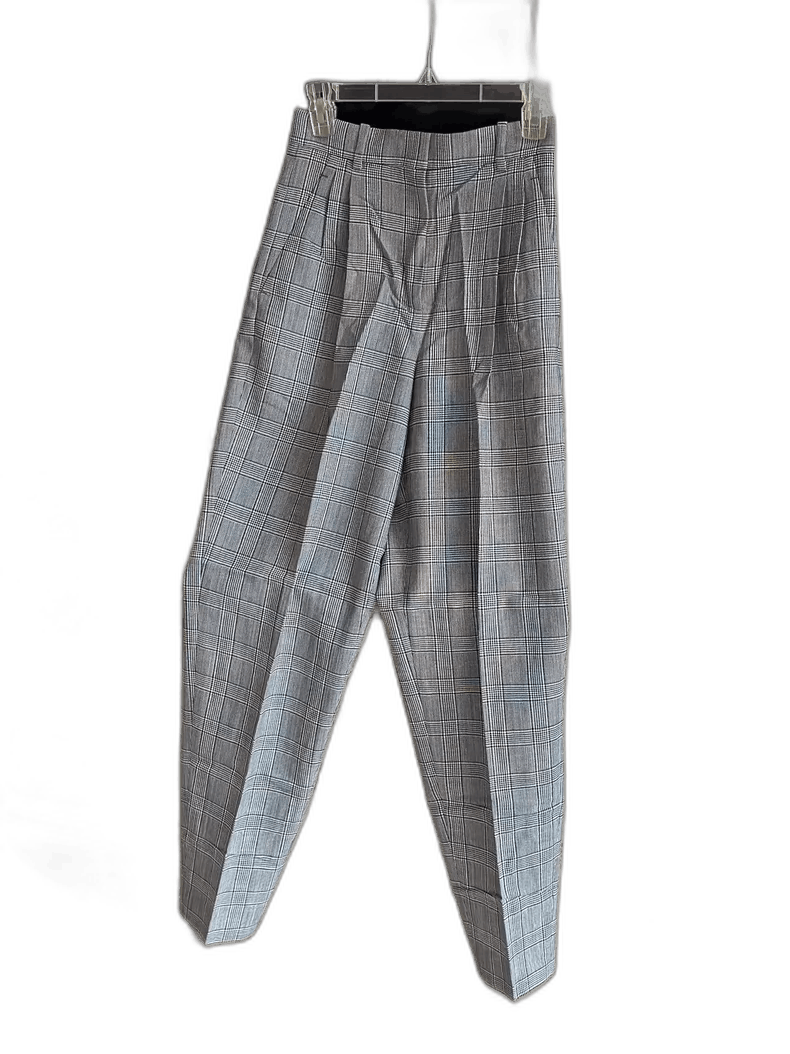 Givenchy Givenchy Givenchy Gray Plaid Wool Pants Size 34 -2507 Size US 34 / EU 50 - 1 Thumbnail