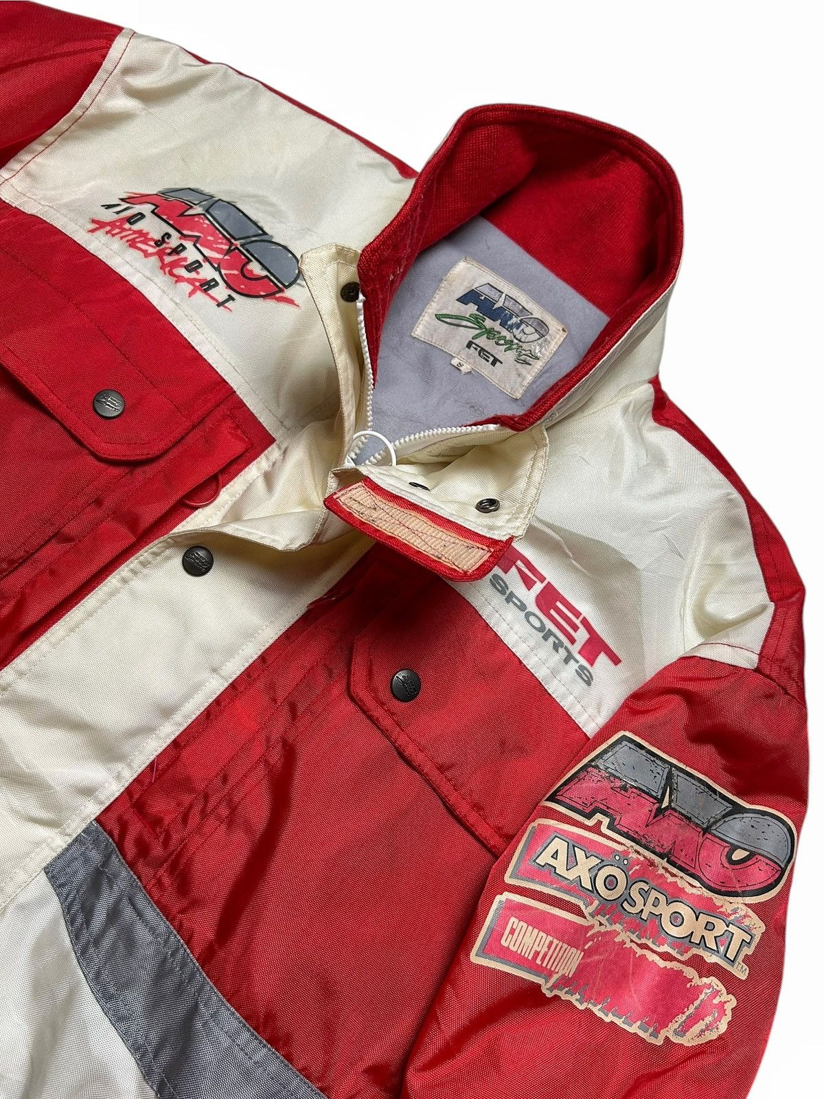 Gear for Sports × Vintage Vintage 80s AXO Sport America Racing Motocross Enduro Jacket Size US S / EU 44-46 / 1 - 11 Thumbnail