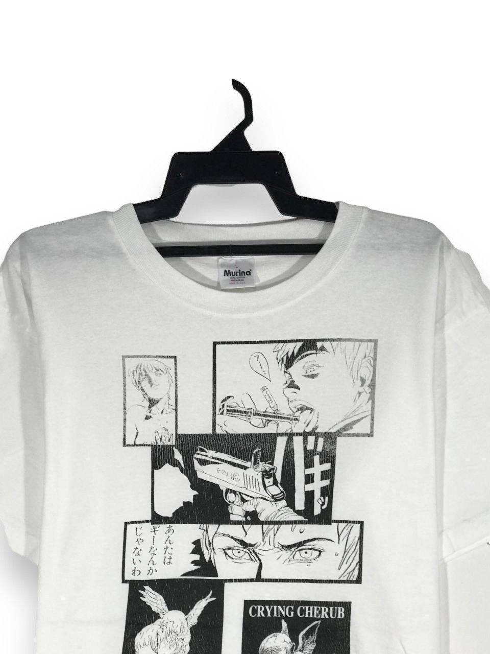 Anime Vintage Crying cherub by katsuya terada artwork anime Size US L / EU 52-54 / 3 - 2 Thumbnail