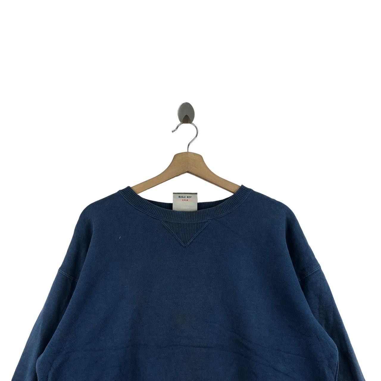 Bugle Boy Vintage BUGLE BOY USA Court Sport Skate Sweatshirt Sweater Size US L / EU 52-54 / 3 - 3 Thumbnail