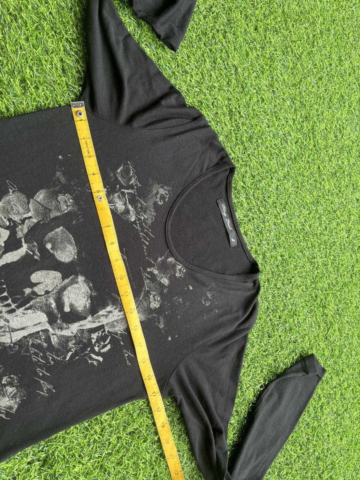 If Six Was Nine Y2k Bling Lead Skull Ifsixwasnine Punk style longsleeve Size US M / EU 48-50 / 2 - 9 Thumbnail