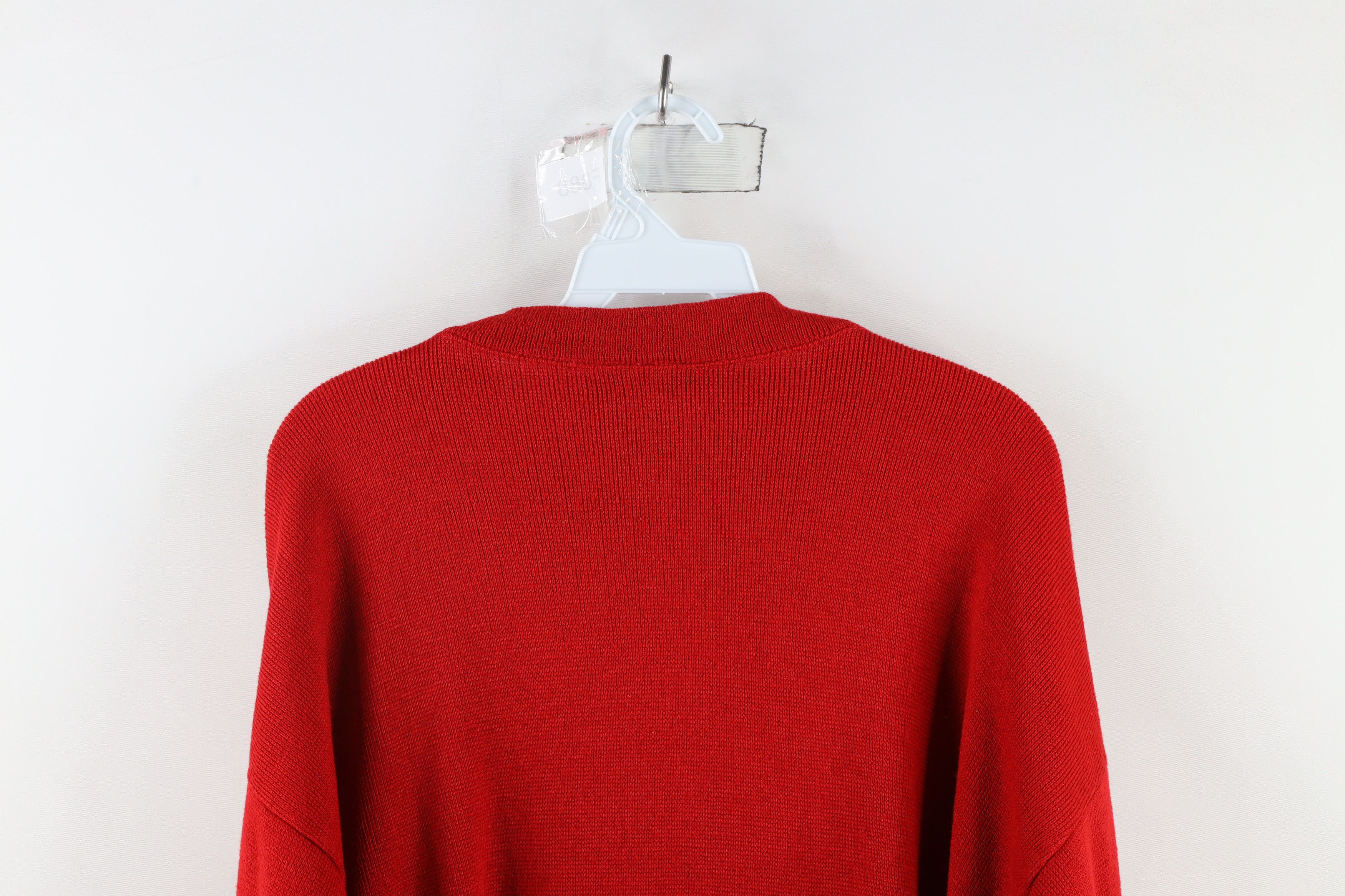 Diane von Furstenberg × Vintage Vintage 90s Diane Von Furstenberg Knit Crewneck Sweater Size XL / US 12-14 / IT 48-50 - 10 Thumbnail