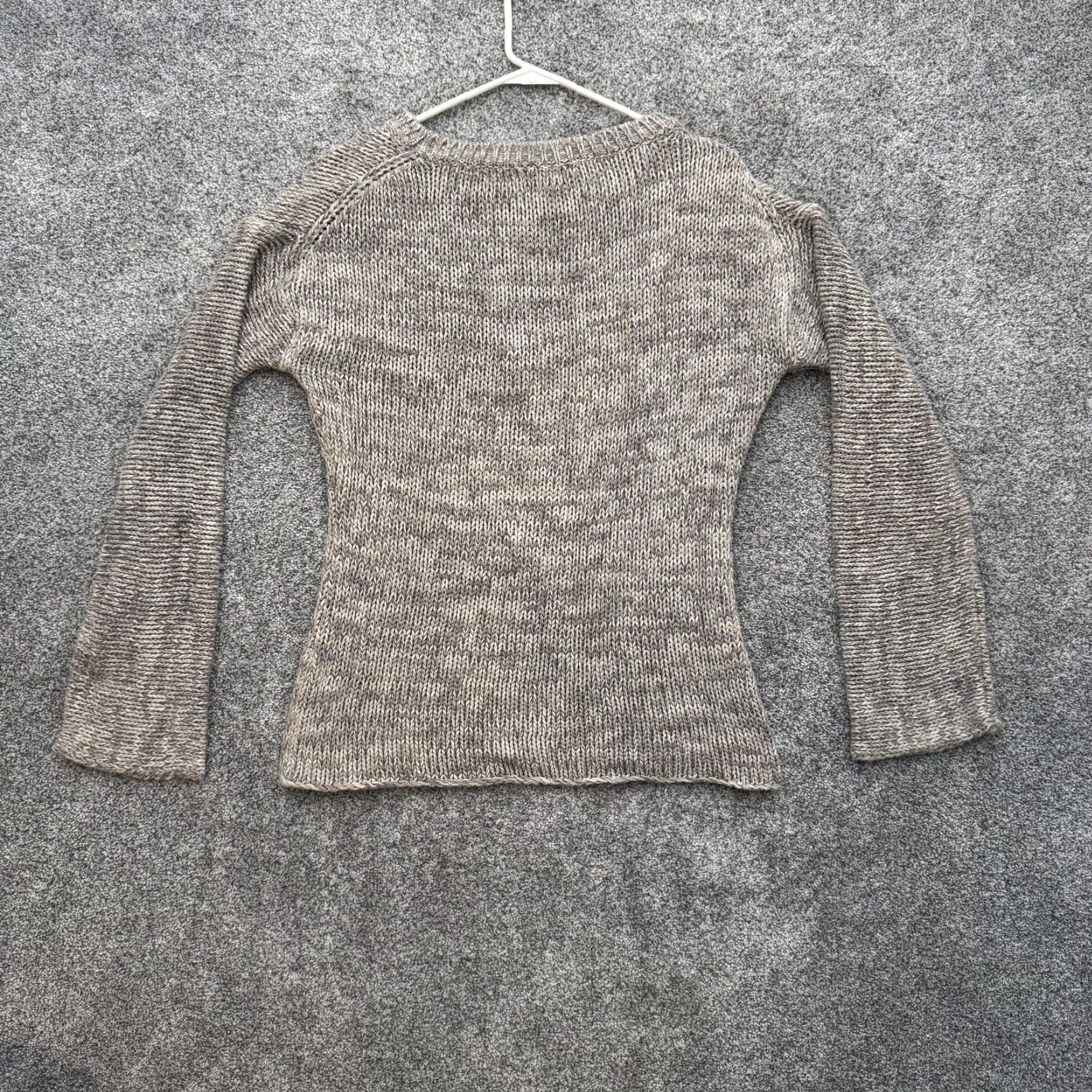 J.Crew VINTAGE J.CREW Sweater Womens Medium Gray Knit Pullover Long Sleeve Casual Classic Size M / US 6-8 / IT 42-44 - 6 Thumbnail