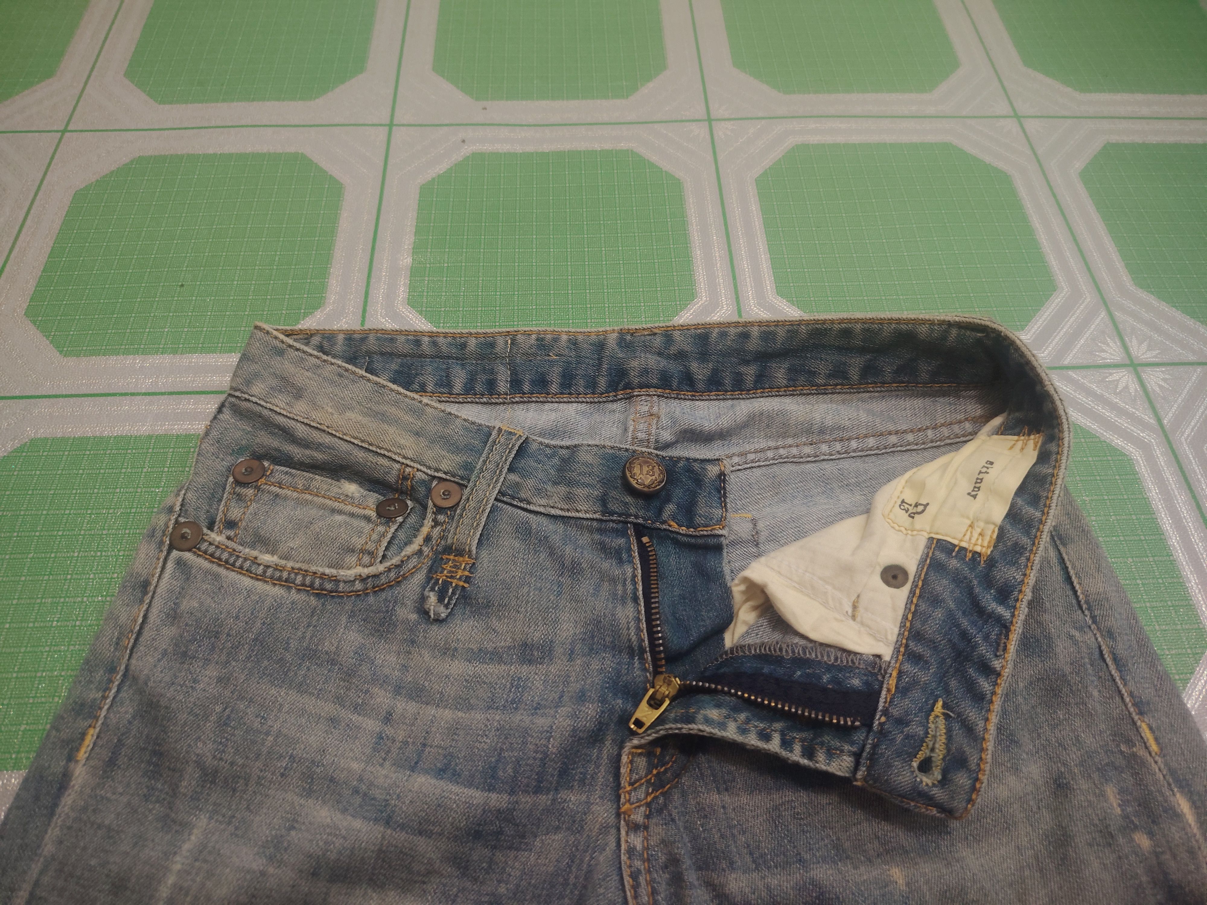 R13 R13 Skinny Jeans distressed Jeans Size 26" / US 2 / IT 38 - 7 Thumbnail