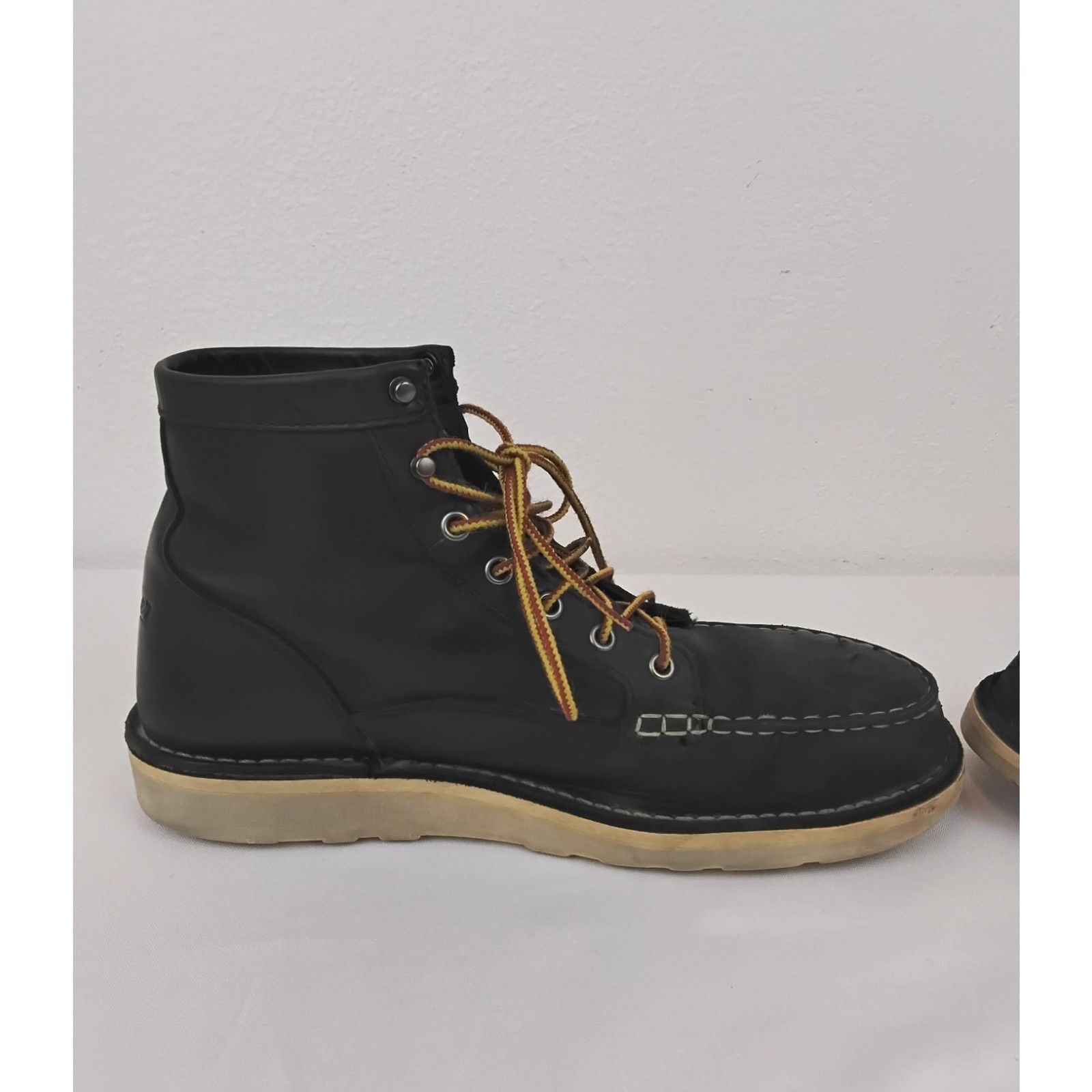 Danner Danner Bull Run Moc Toe Work Boot Men's 11.5 Black Steel Toe Size US 11.5 / EU 44-45 - 6 Thumbnail