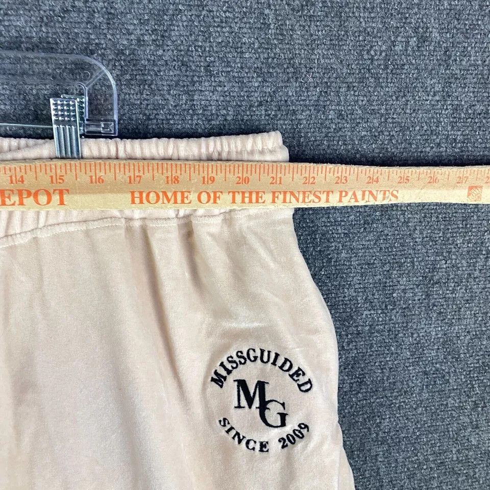 Missguided Missguided Sweatpants Women's 22 Plus Beige NWD Cotton Blend Size 42" / US 20 - 2 Thumbnail