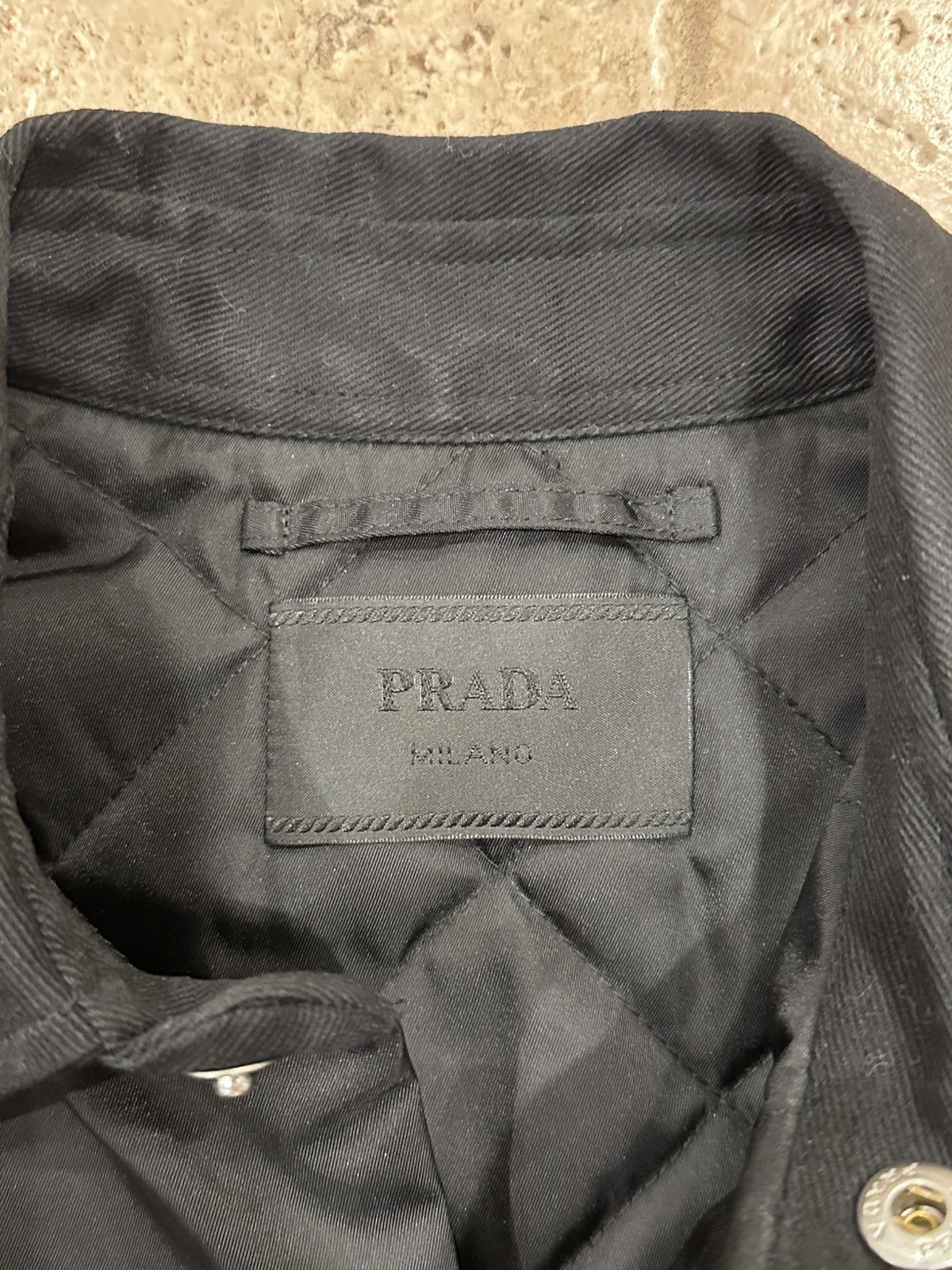 Prada Prada Tech Re-Nylon Padded Cargo Pocket Black Jacket Size US M / EU 48-50 / 2 - 8 Thumbnail