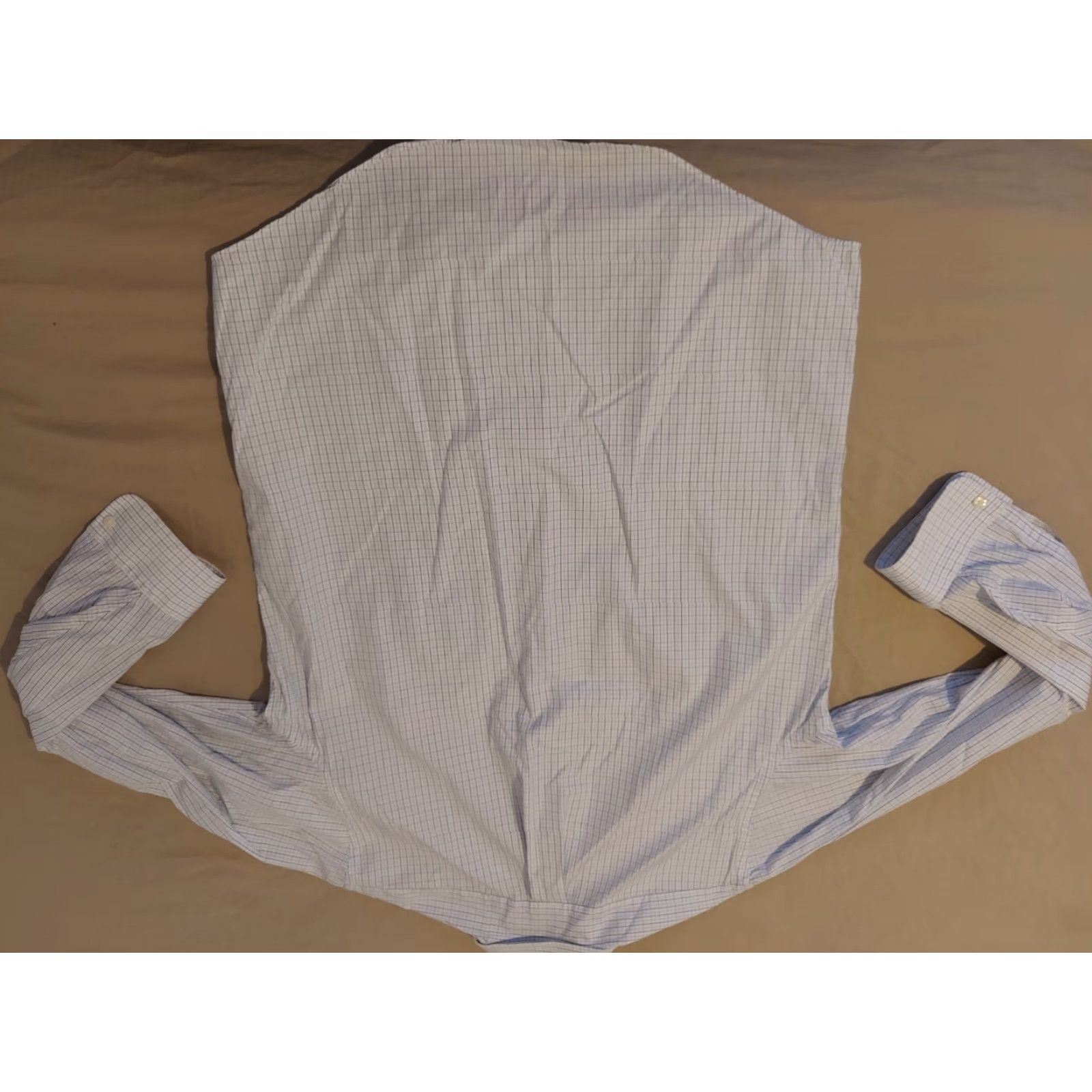 Brooks Brothers VINTAGE Brooks Brothers Dress Shirt 15 33 White Cotton Mens Shirt Button 15 White Cotton Mens Dress Shirt Size 40R - 5 Thumbnail
