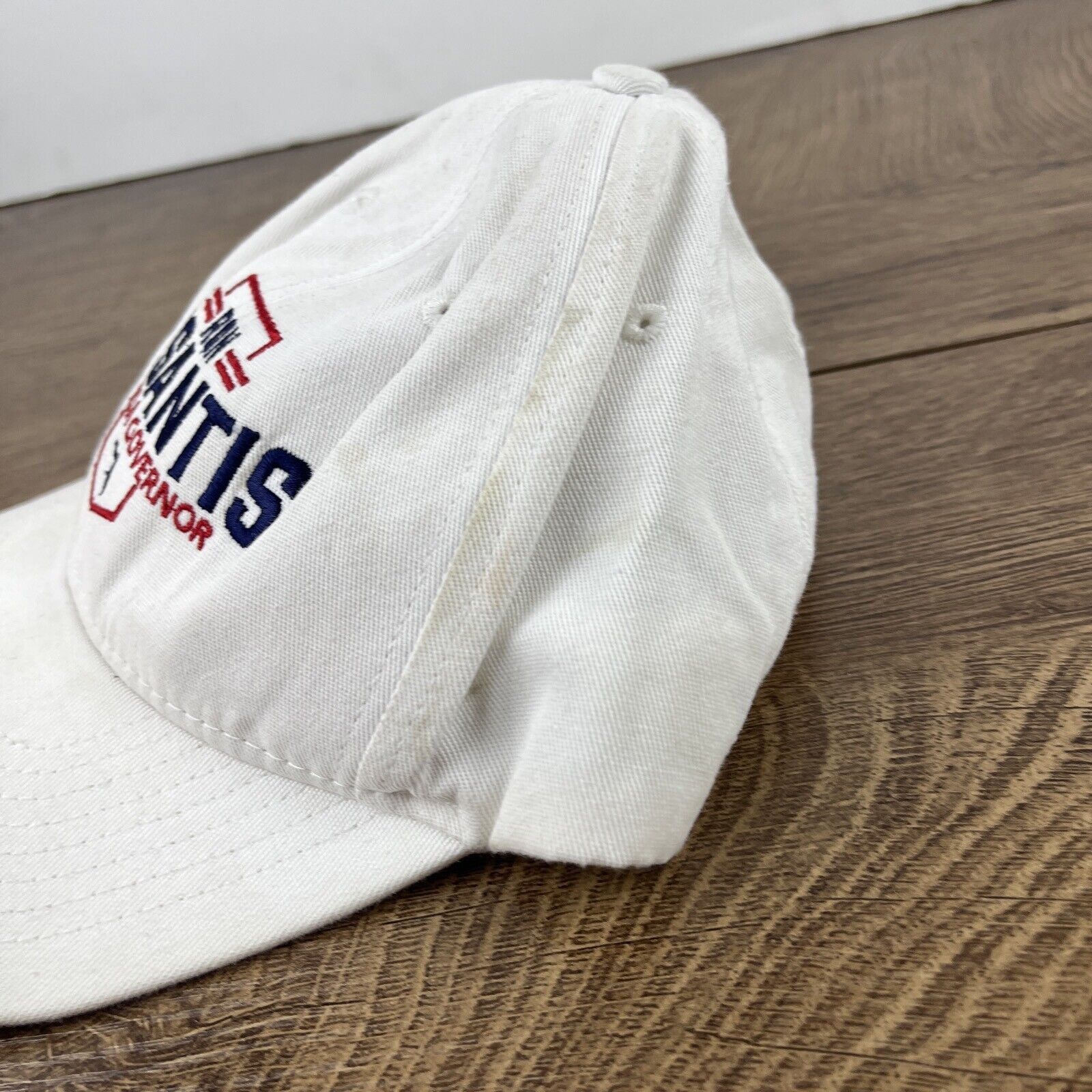 Other Ron Desantis Hat Florida Governor White Hat Adjustable Adult Size ONE SIZE - 8 Thumbnail