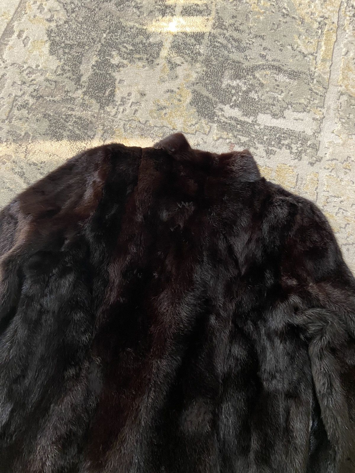 Sagafurs VINTAGE SAGAFOX FUR BLACK MINK SAGA COAT Size L / US 10 / IT 46 - 15 Thumbnail